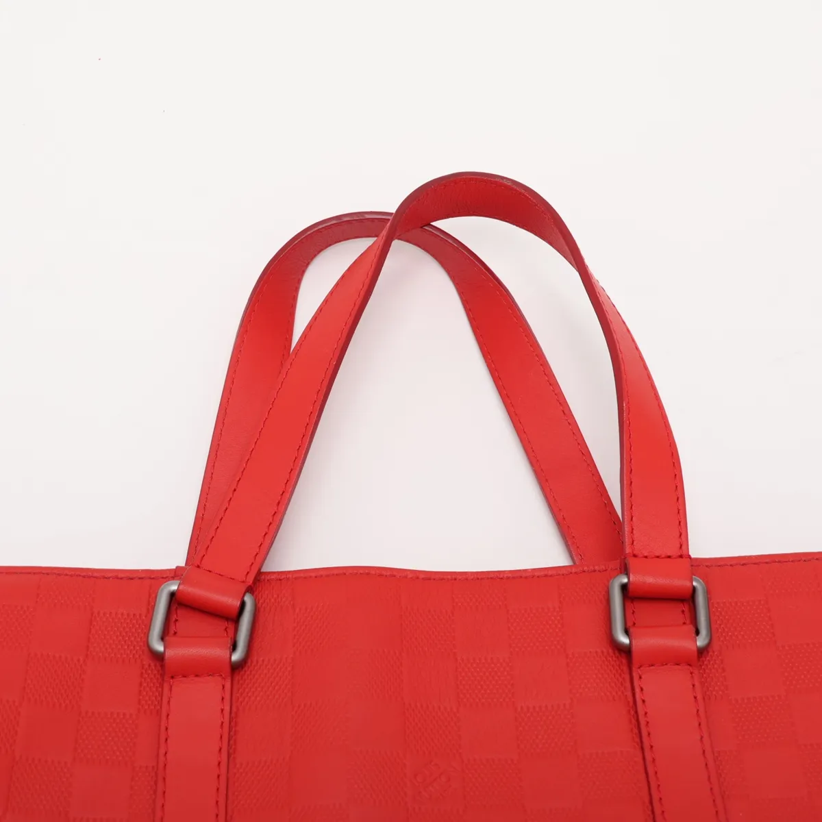 Damier Infini Tadao PM N41268 CA0164 Red — view 6