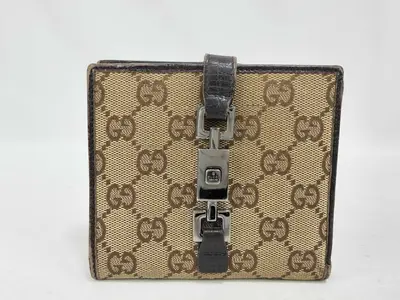 GG Canvas / Folding Wallet / Canvas Wallet