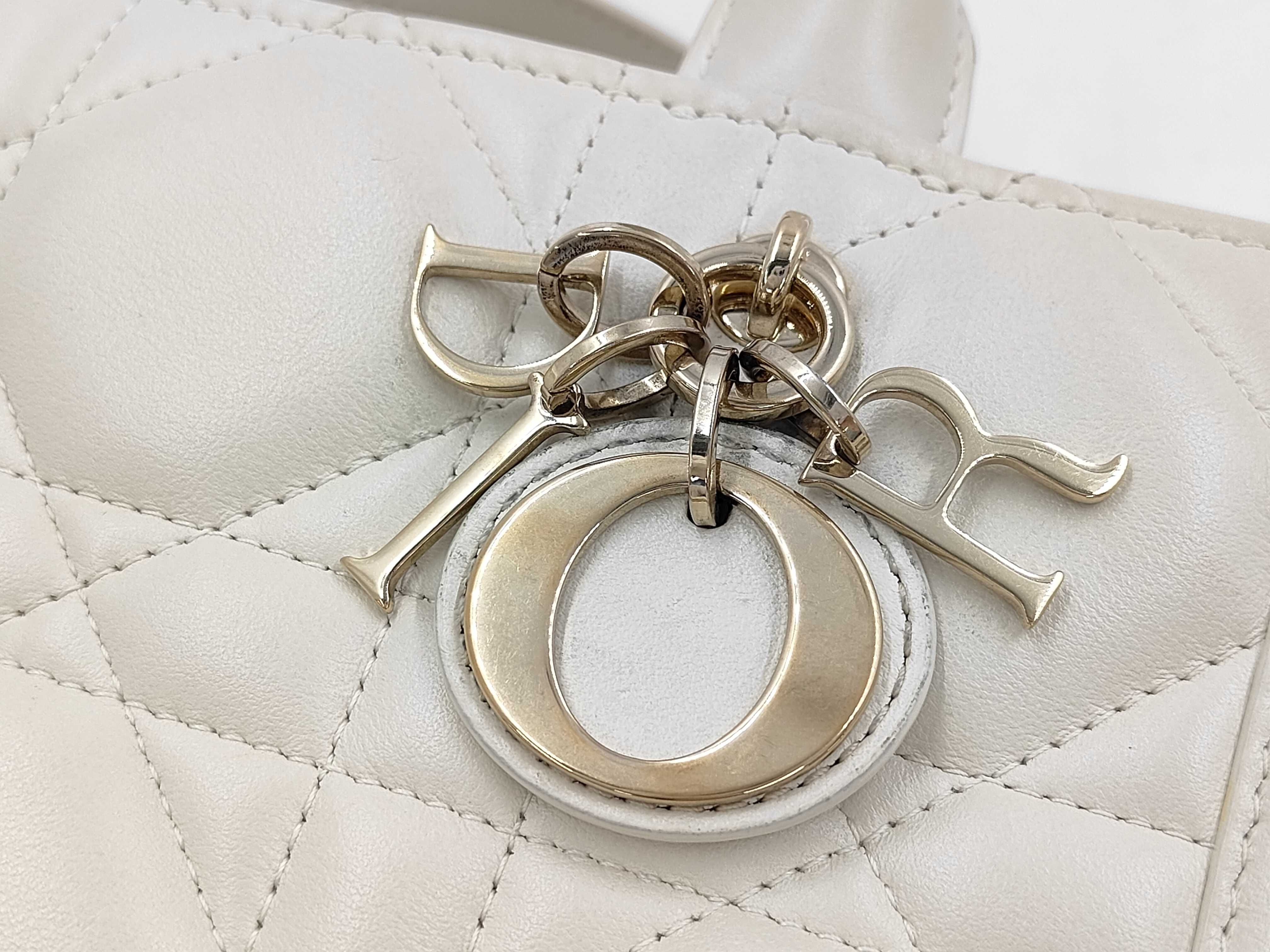 Mini Book Tote Crossbody Bag, White Handbag — view 12