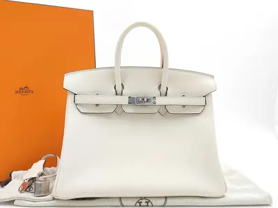 Birkin 25 G stamp handbag