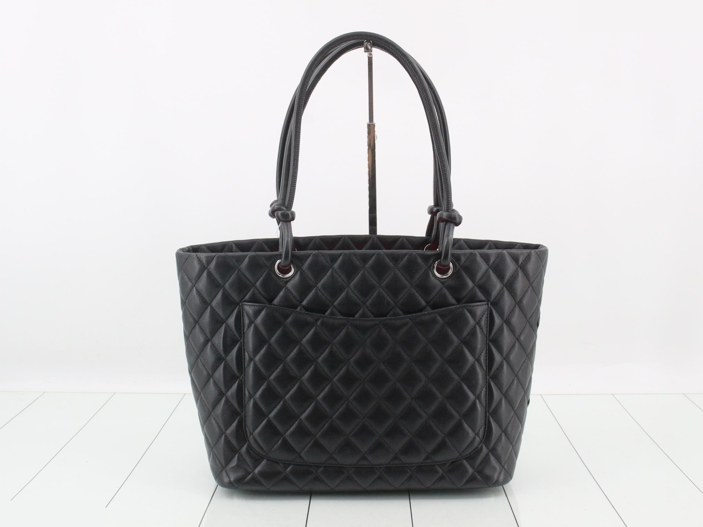 Cambon Line tote bag, lambskin, number 10s — view 2
