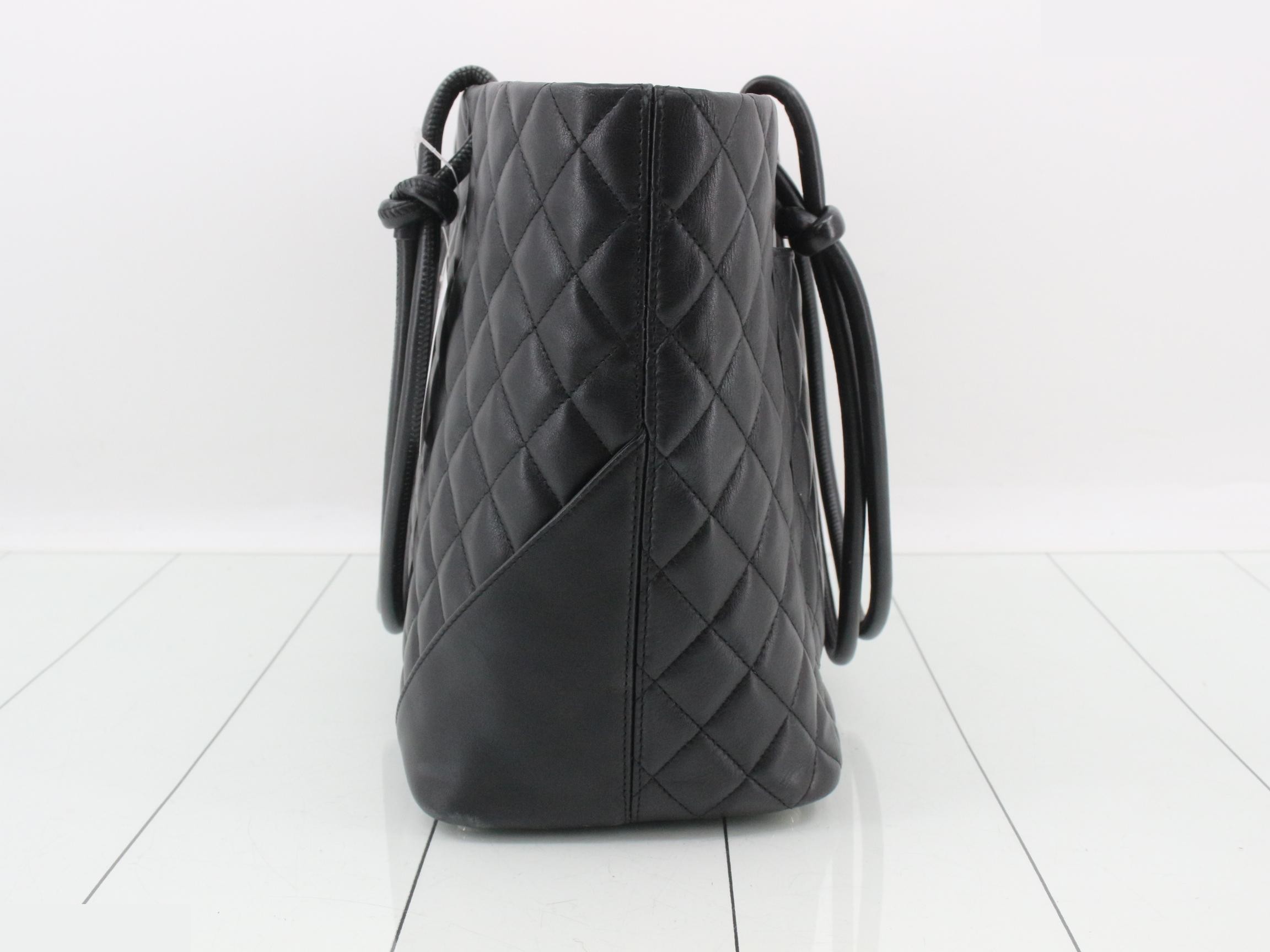 Cambon Line tote bag, lambskin, number 10s — view 3