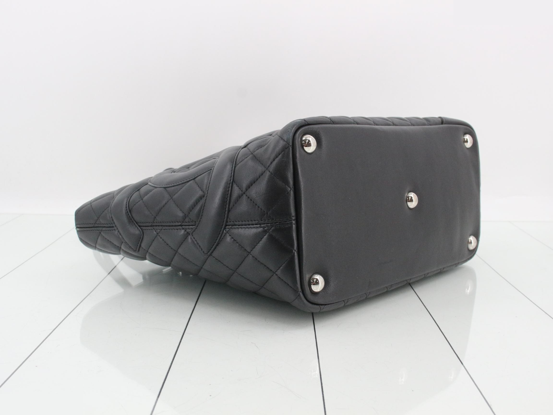 Cambon Line tote bag, lambskin, number 10s — view 5