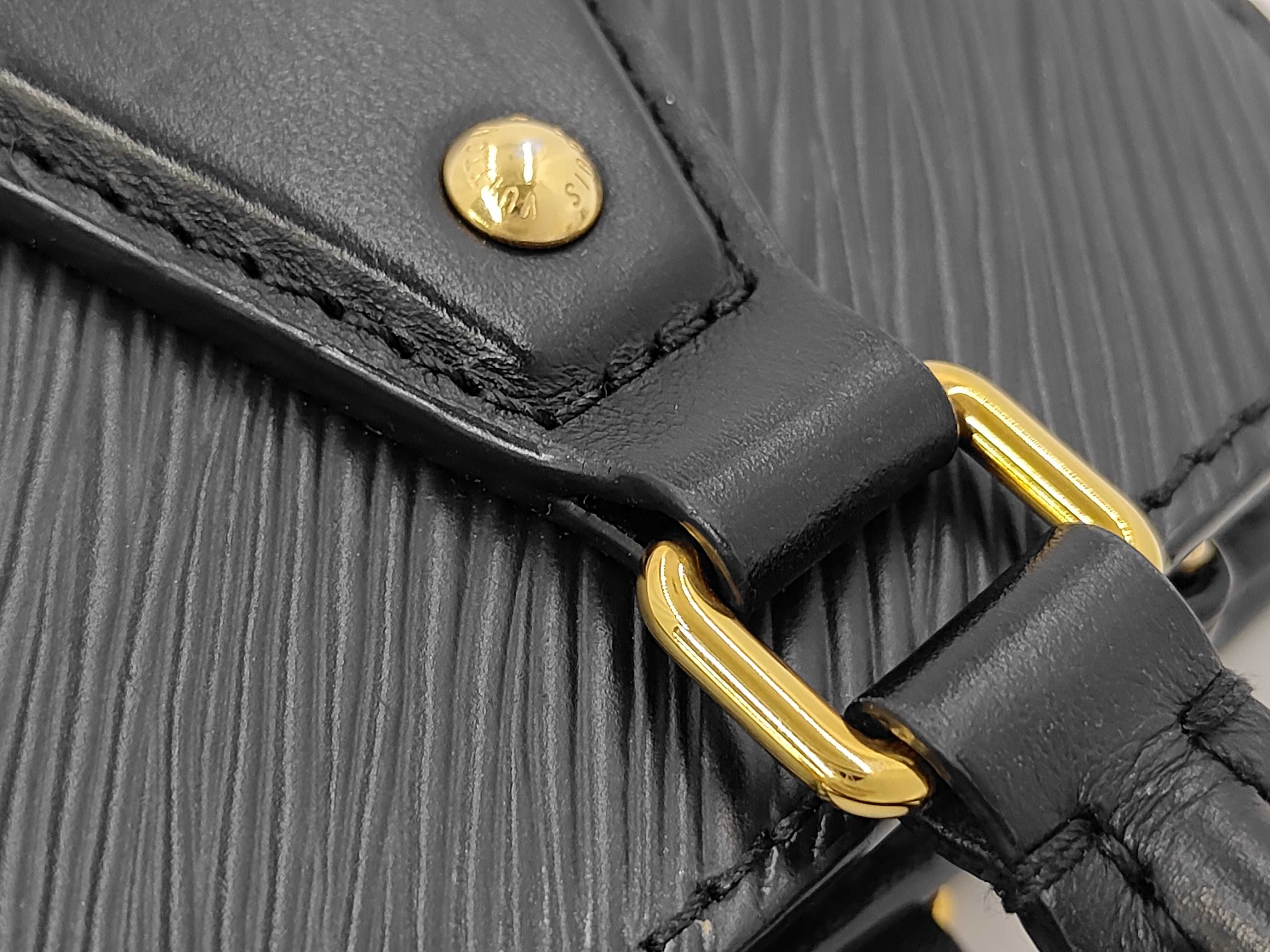 Epi Sac Plat BB Noir M58660 RFID Handbag — view 7
