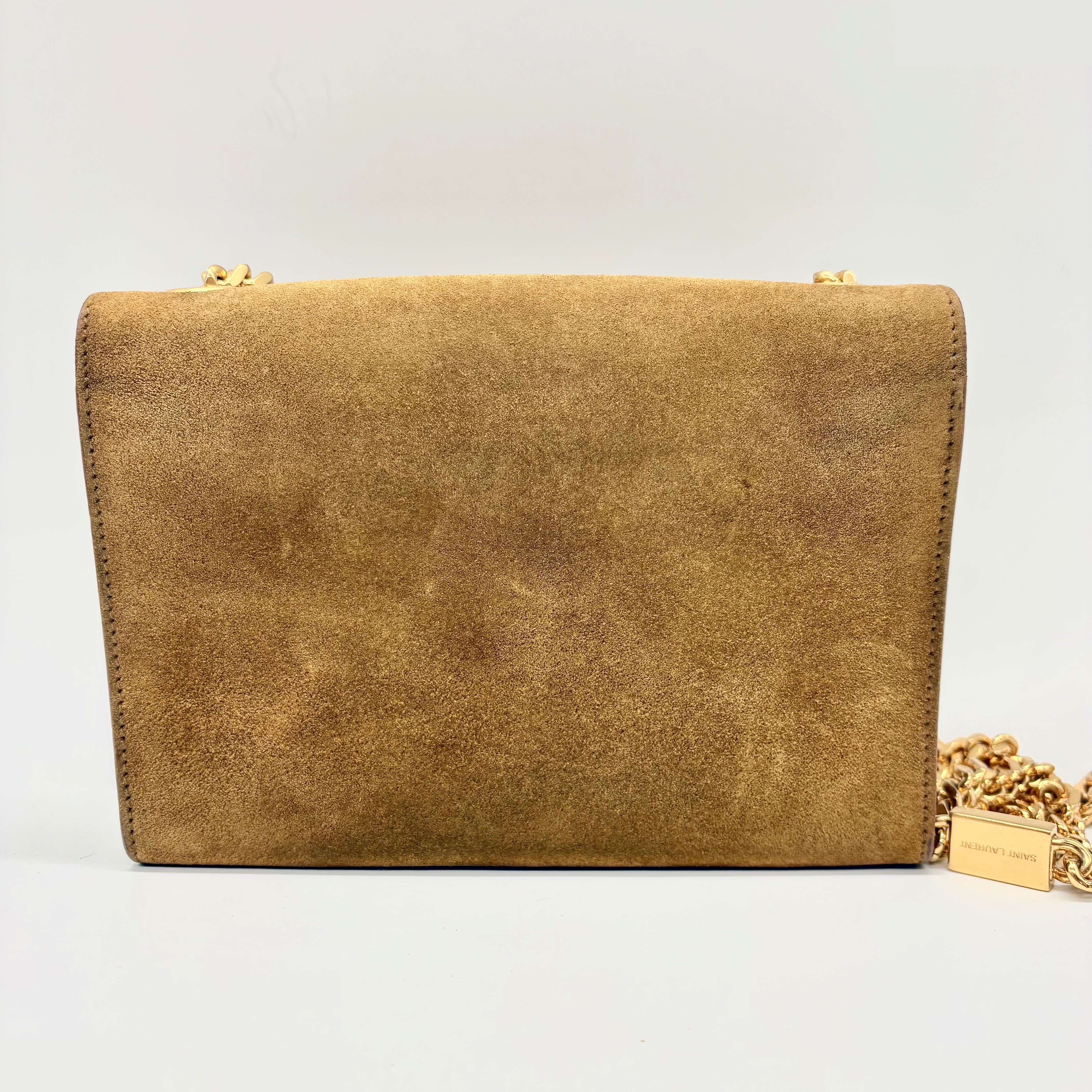 Kate Chain Shoulder Bag, Suede — view 2