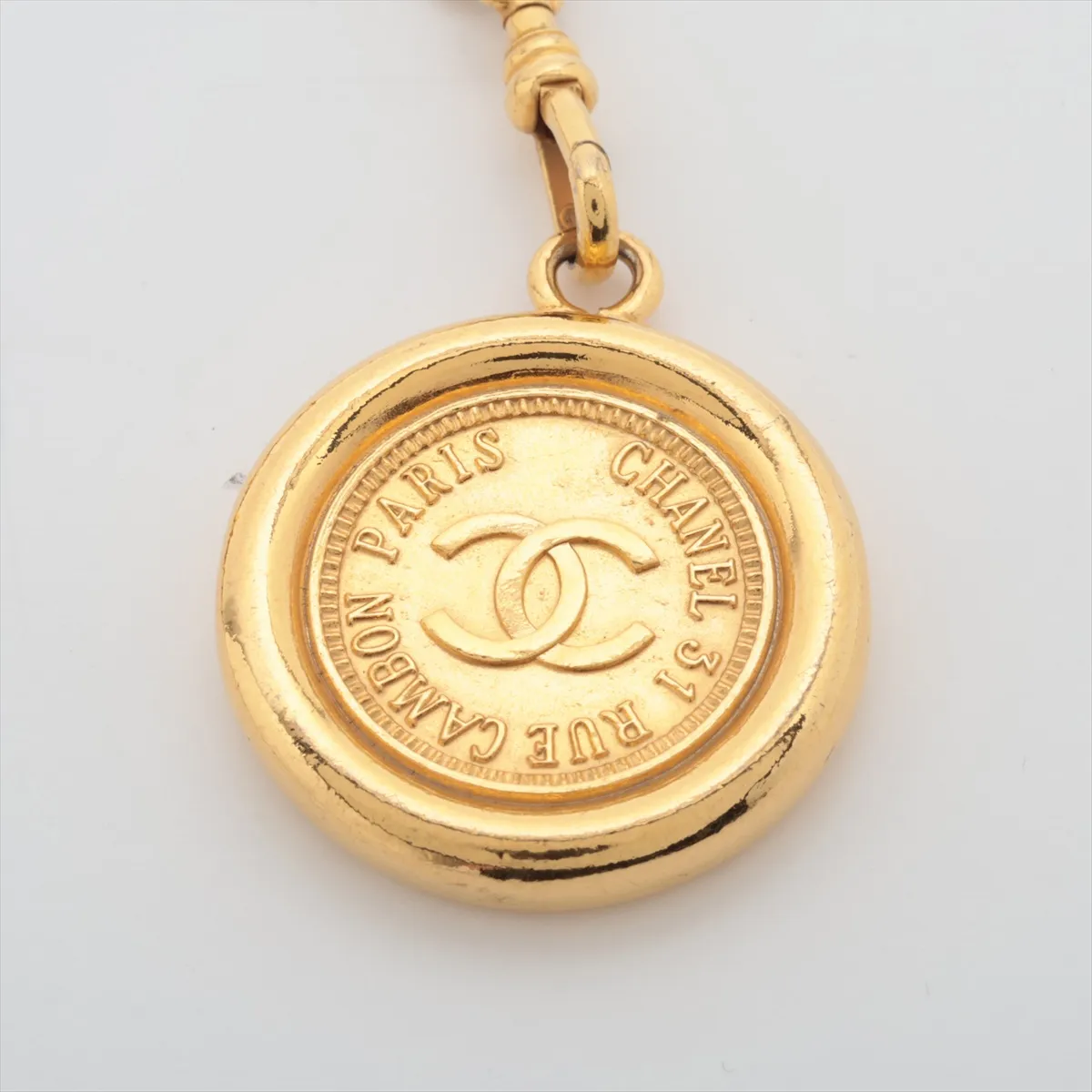 Coco Mark Chain Belt GP Gold — view 3