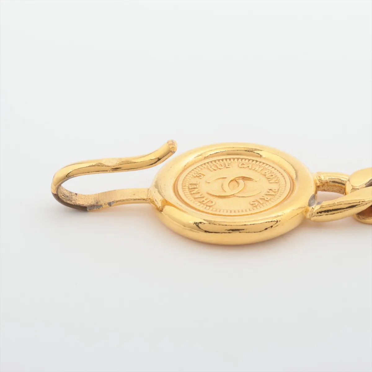 Coco Mark Chain Belt GP Gold — view 4