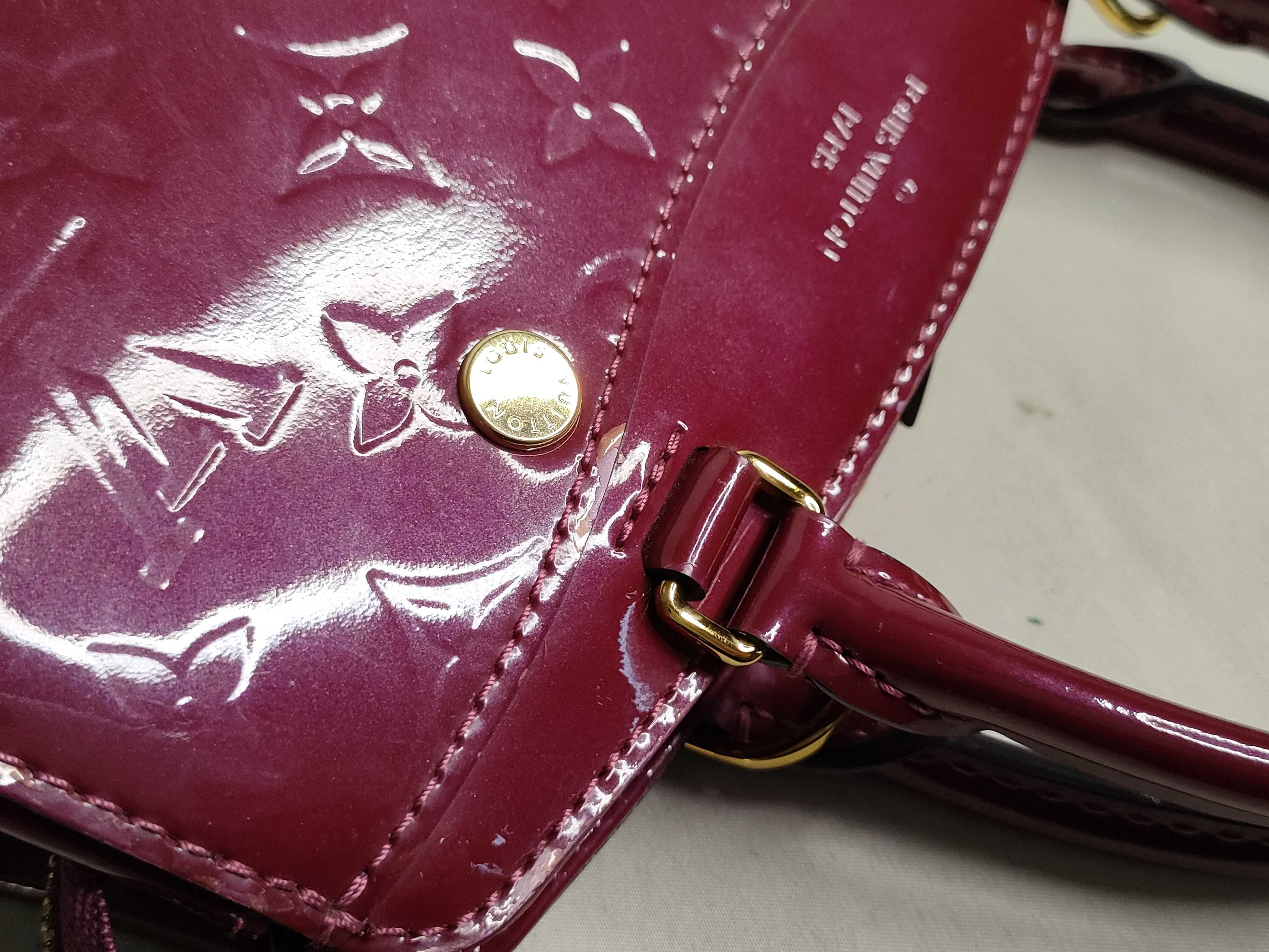 Vernis Louis Vuitton Monogram Vernis Blair PM Handbag — view 5