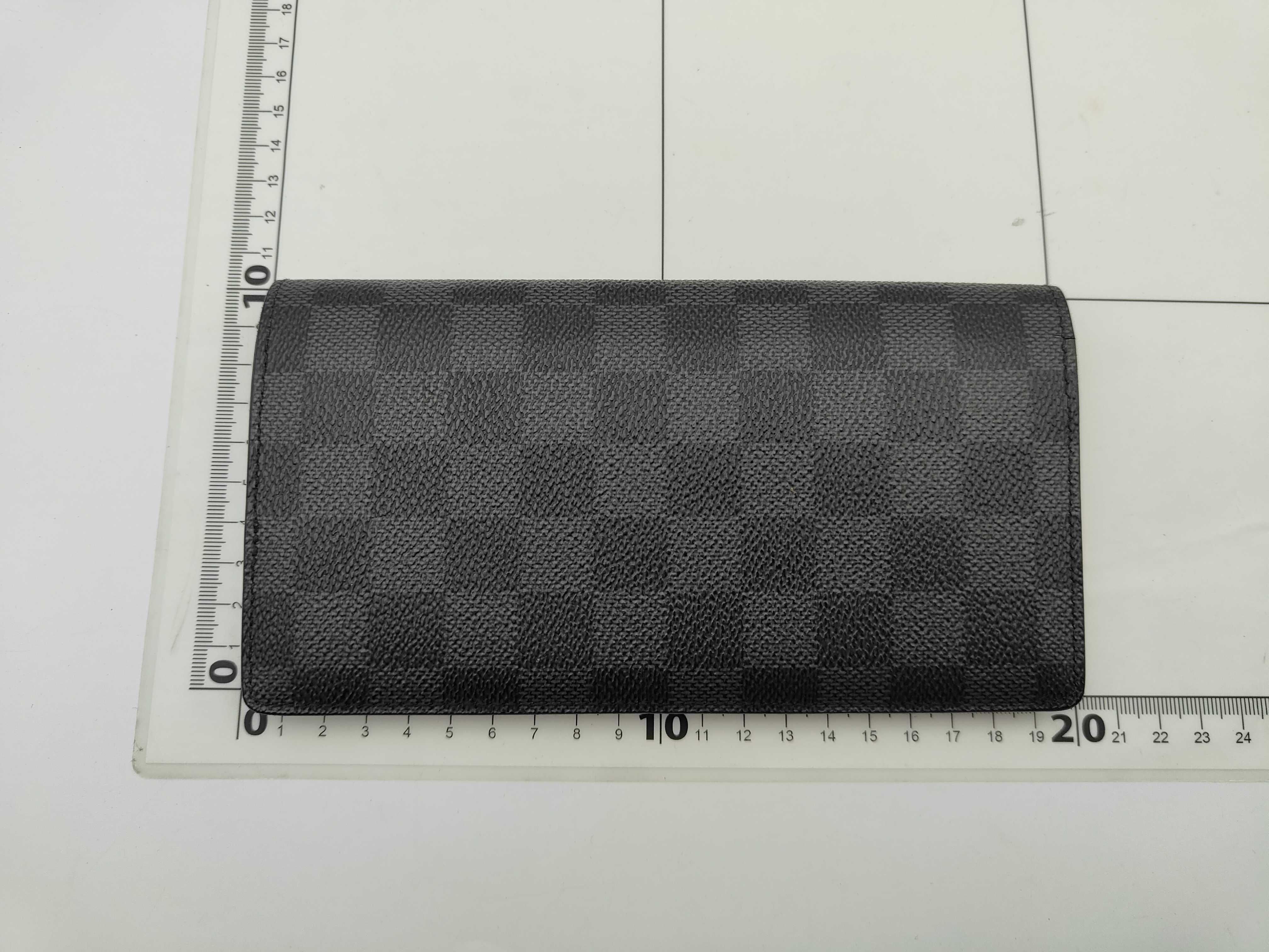 N62665 Damier Graphite Portefeuille Brazza Wallet — view 2