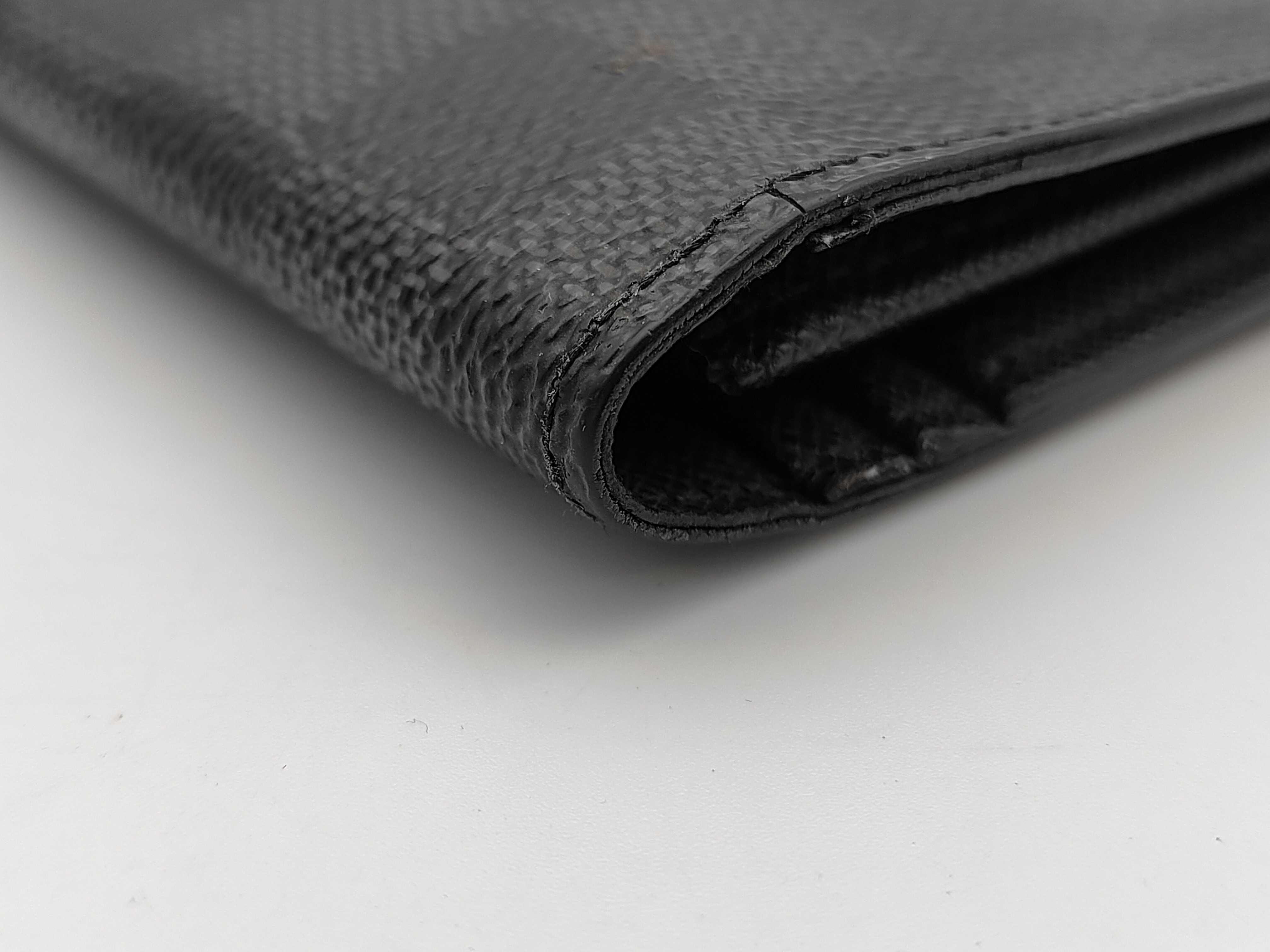 N62665 Damier Graphite Portefeuille Brazza Wallet — view 3