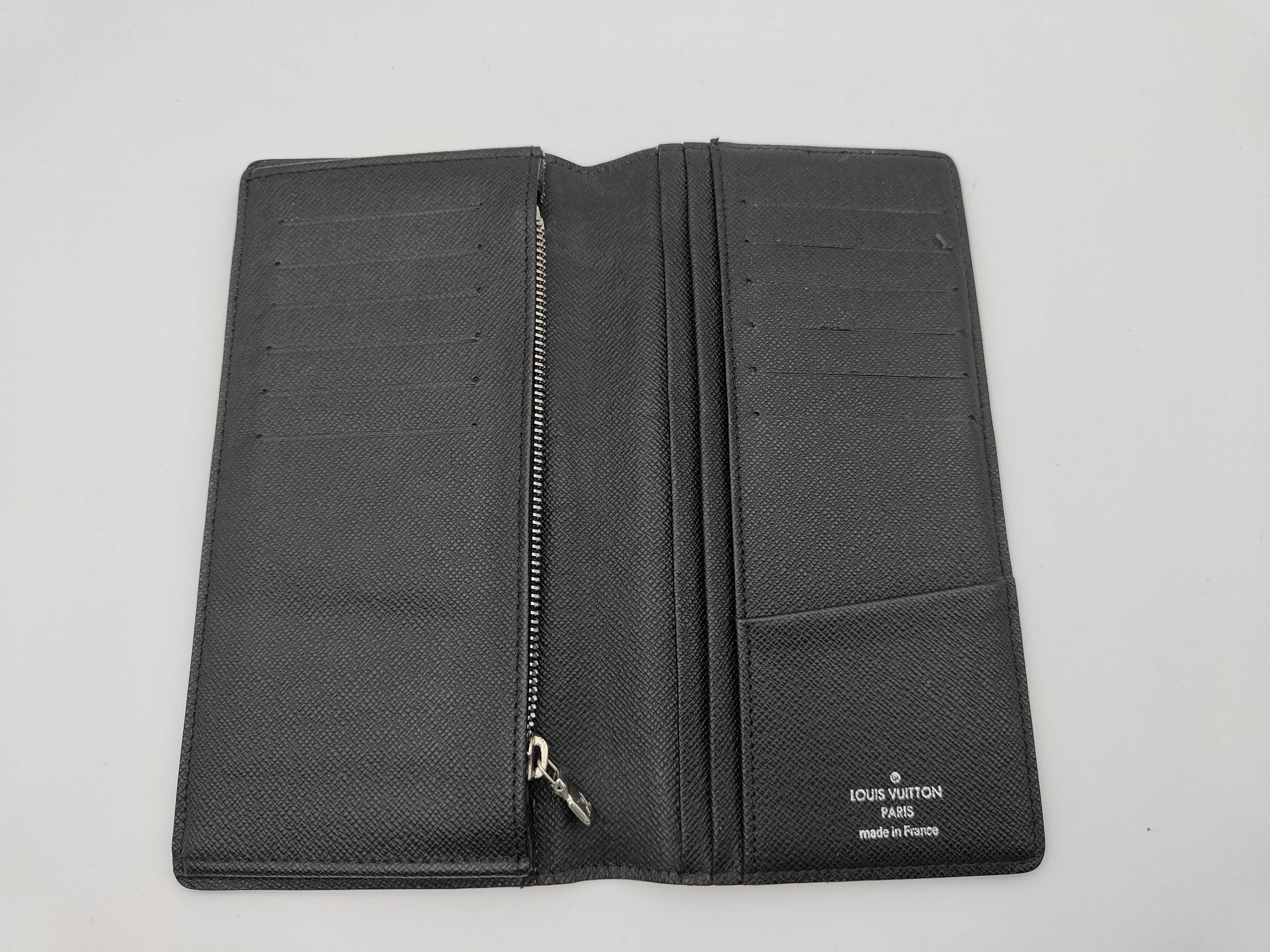 N62665 Damier Graphite Portefeuille Brazza Wallet — view 4