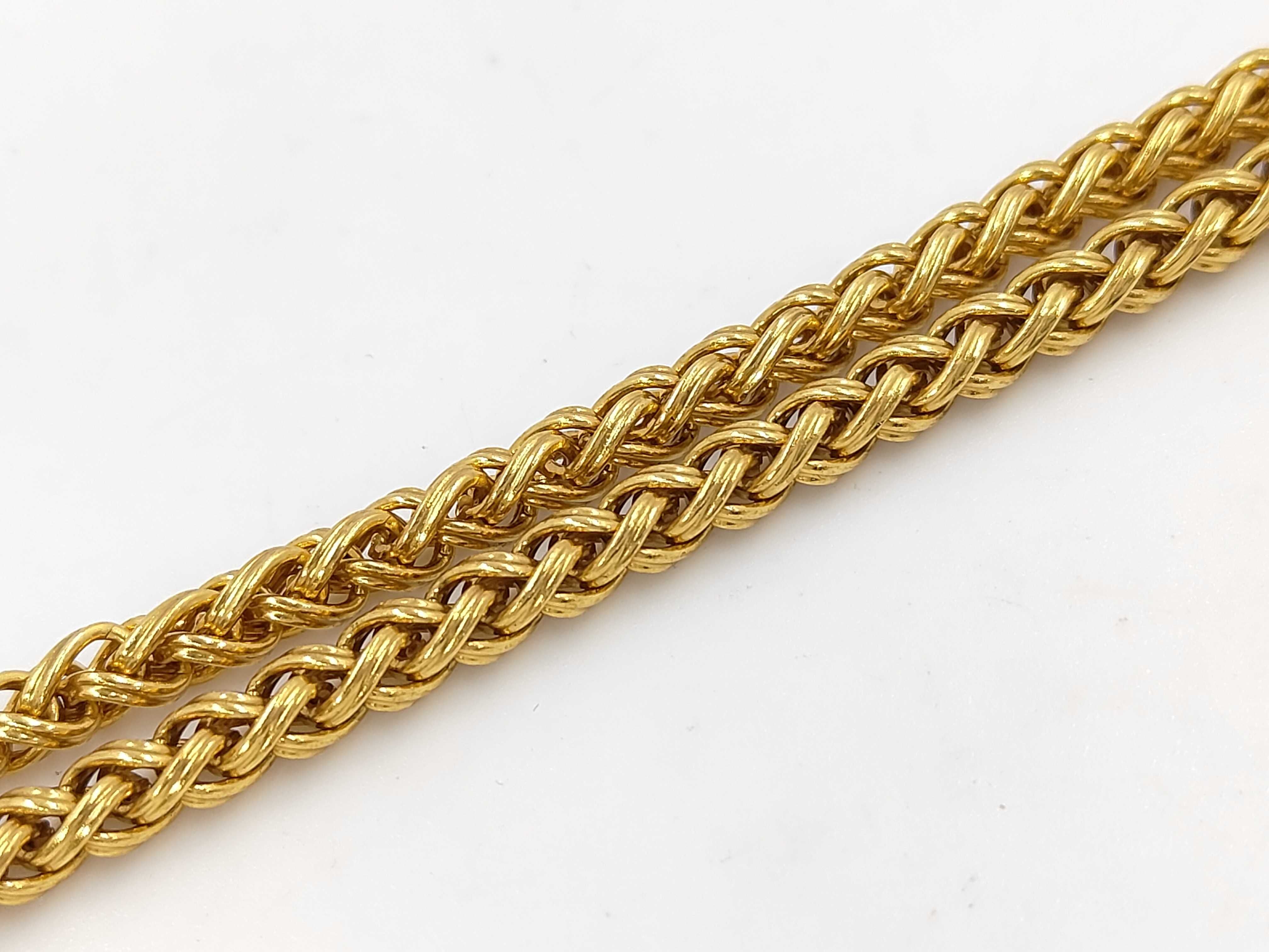 round stone necklace — view 4