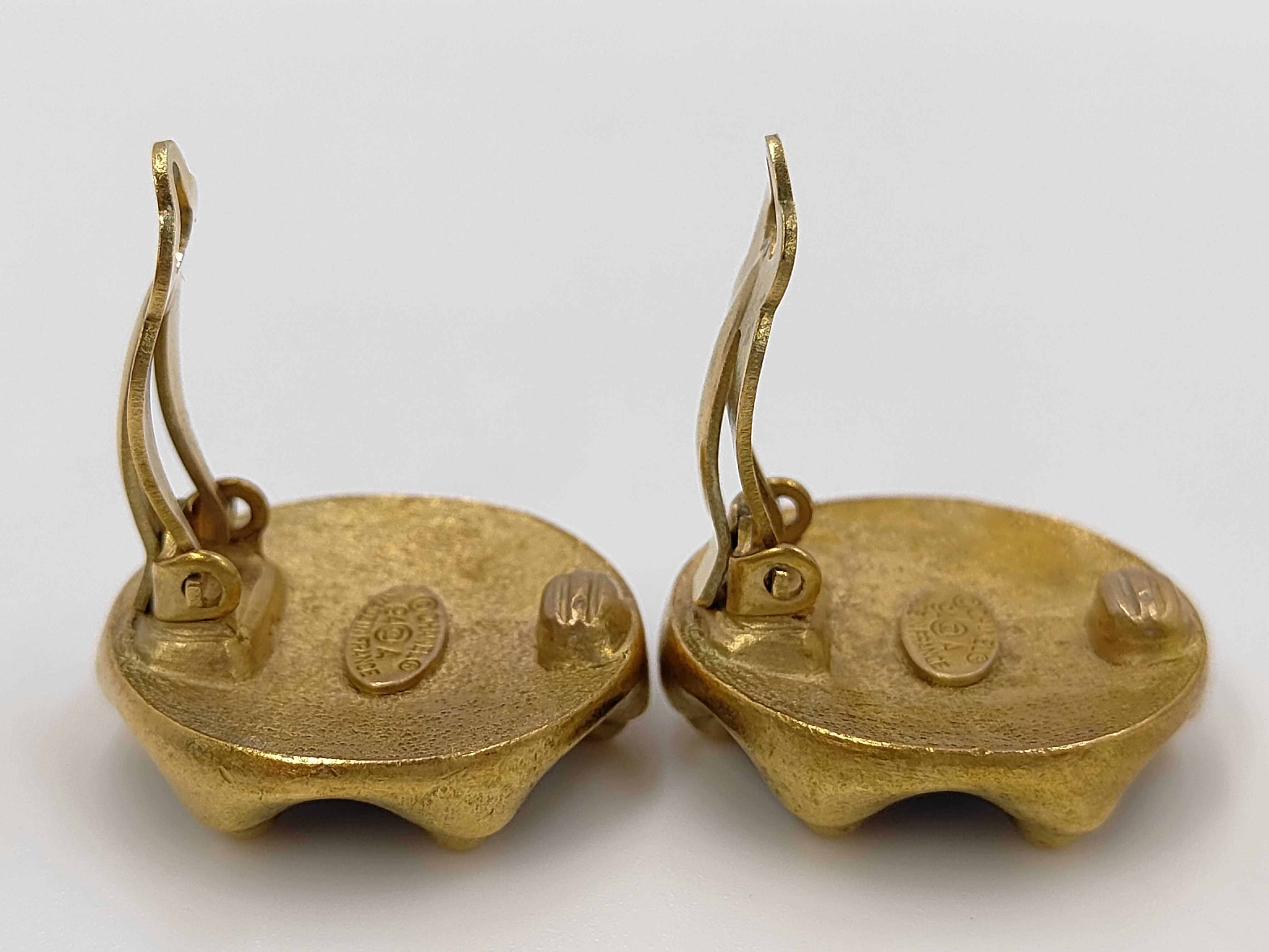 Coco Mark Earrings GP Black 94 A Earrings — view 4