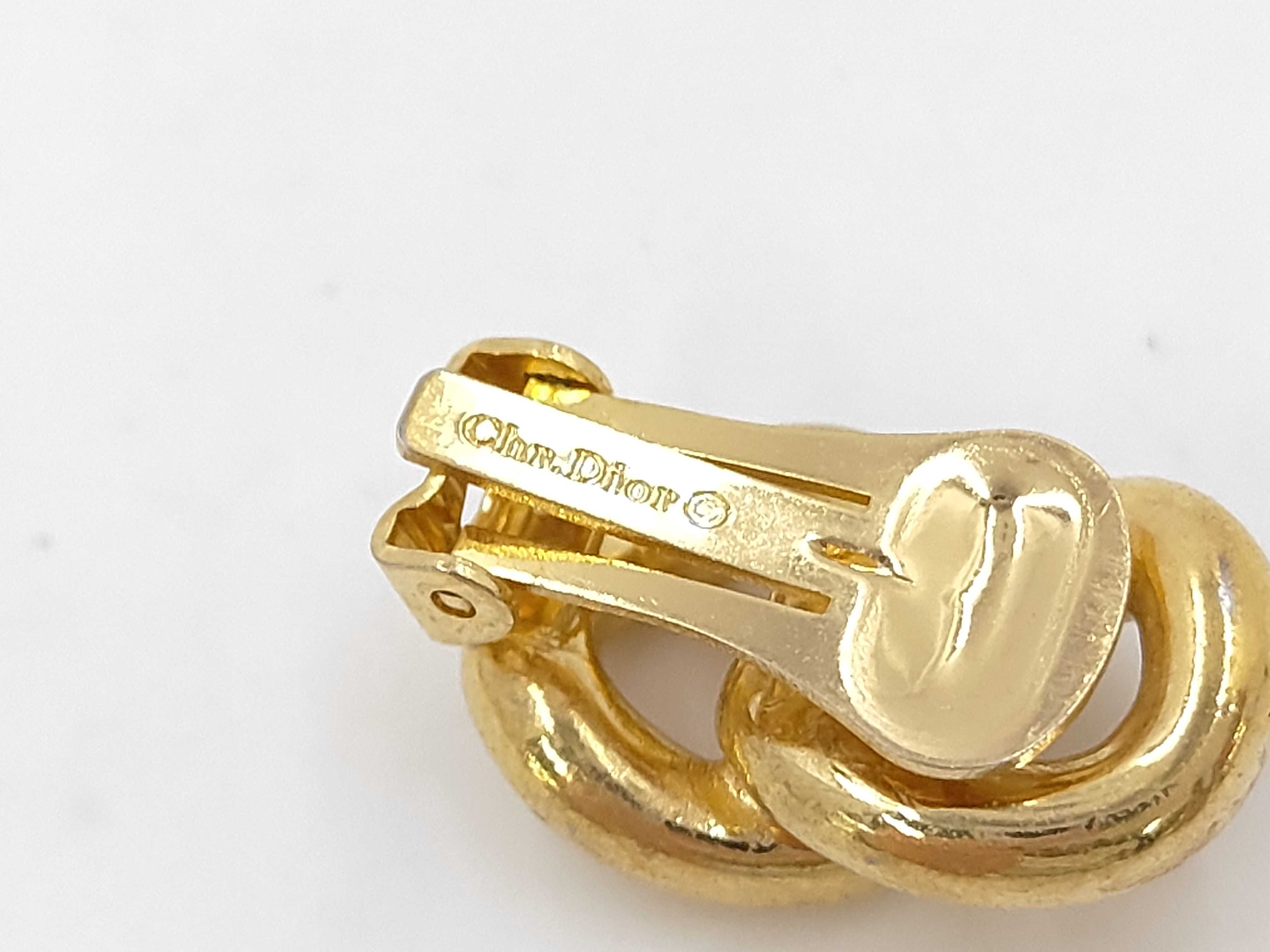 Twist Gold YG Earrings — view 5
