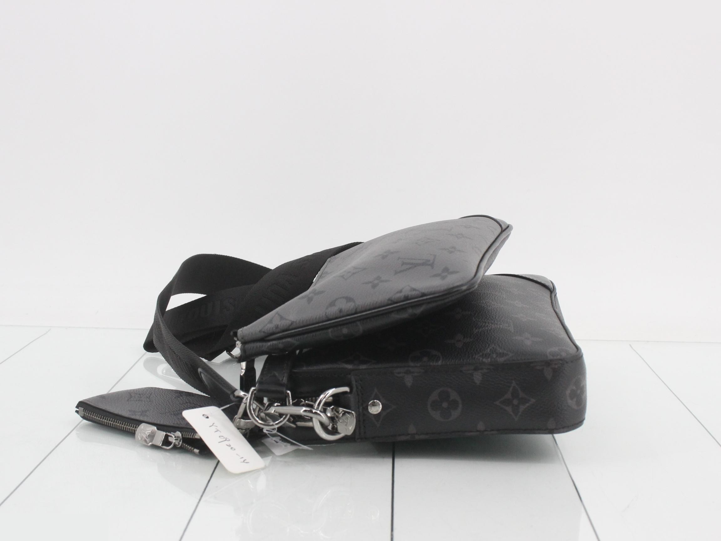 Monogram Eclipse Trio Messenger Shoulder Bag — view 4