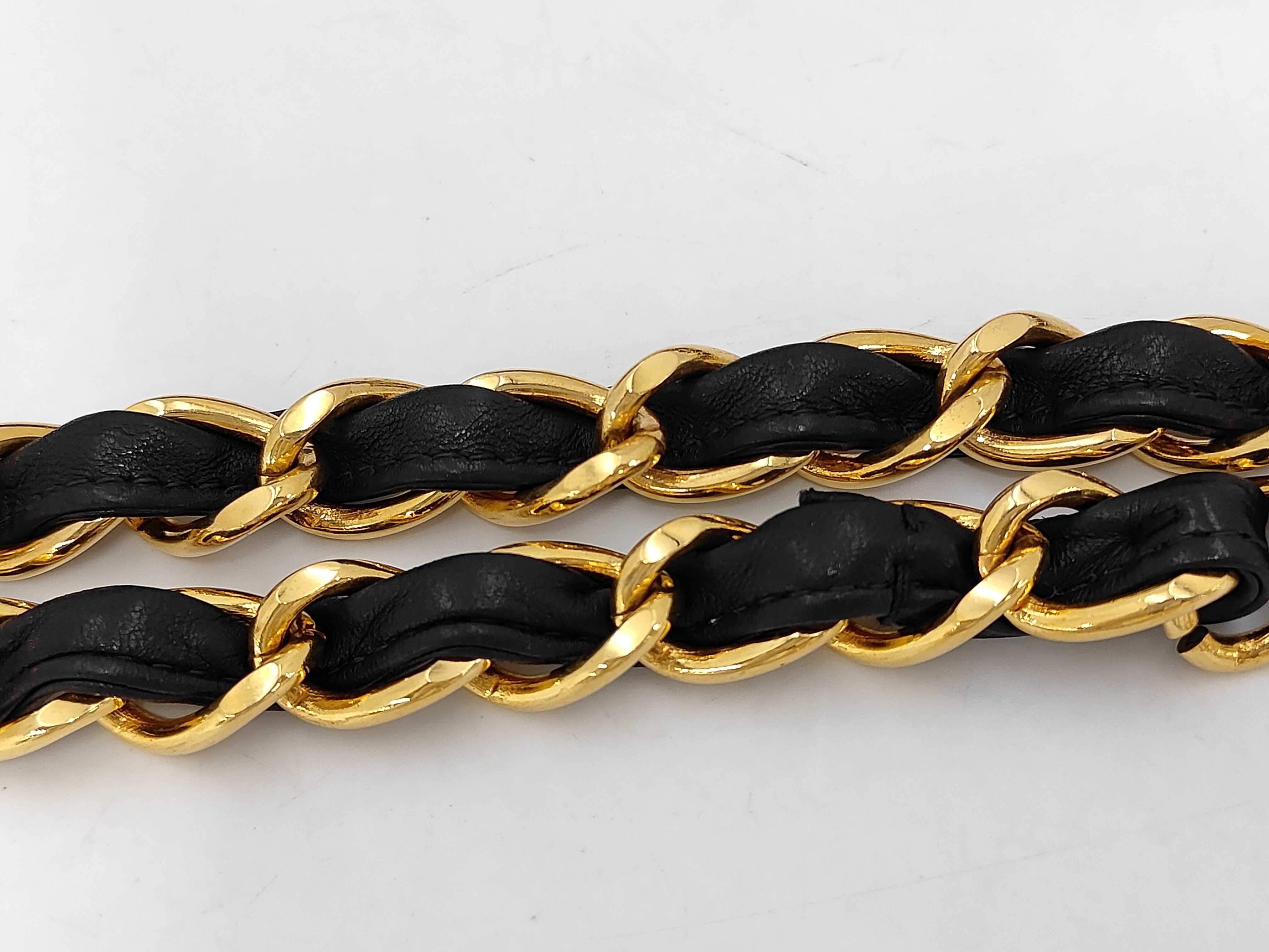 Large Matelassé Lambskin Shoulder Bag — view 7