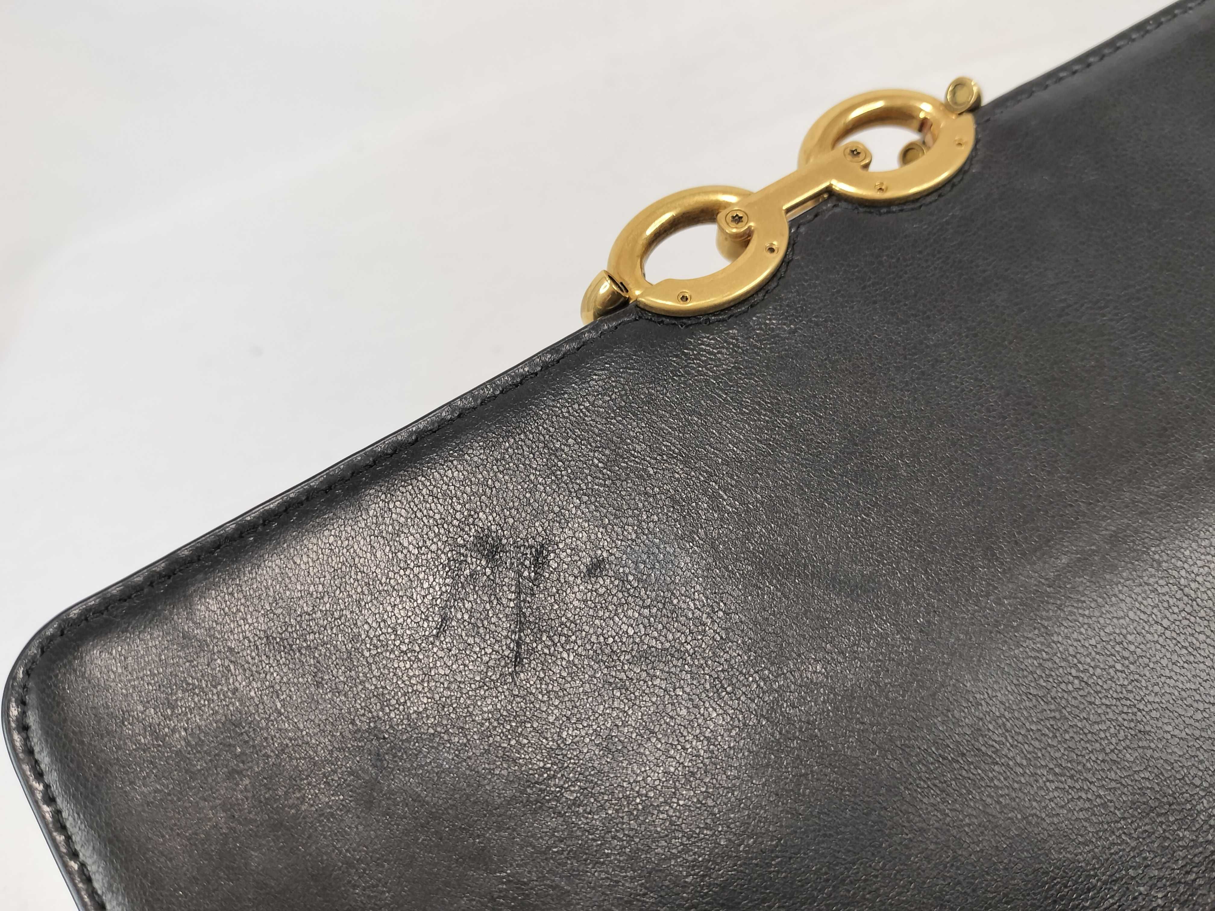 FR- Paris Satchel Shoulder Bag Black 737354 Shoulder Bag — view 15