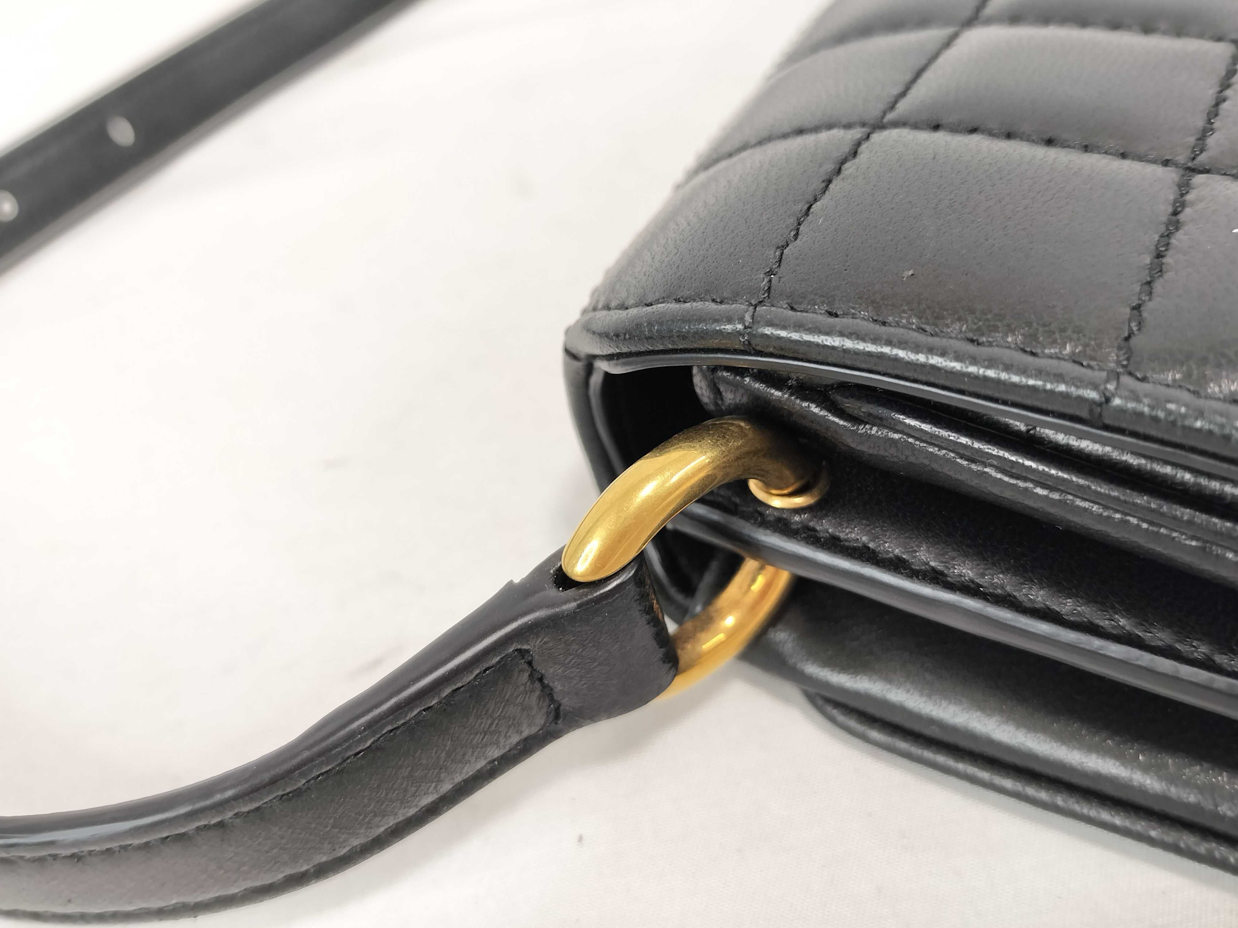 FR- Paris Satchel Shoulder Bag Black 737354 Shoulder Bag — view 5