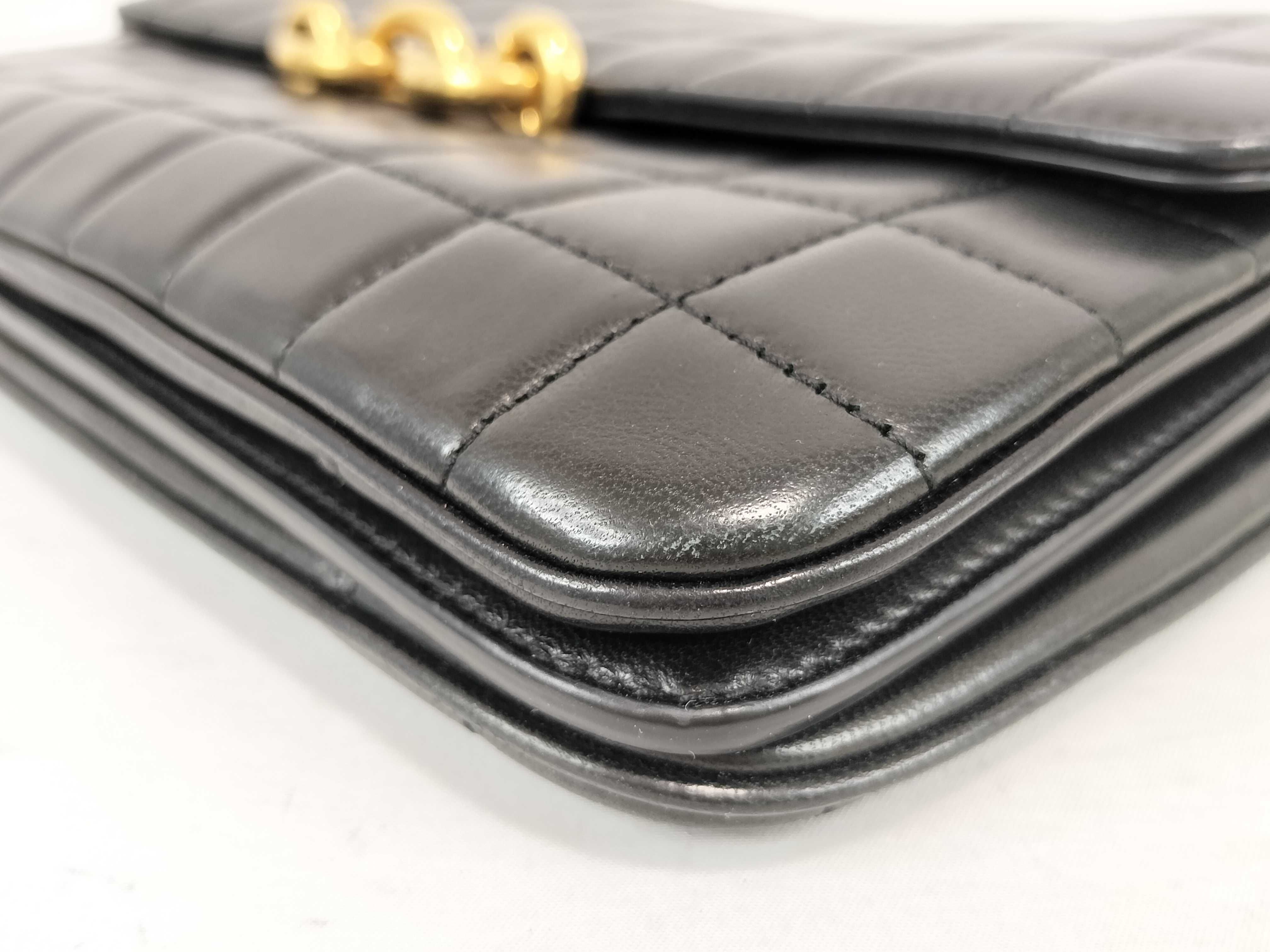 FR- Paris Satchel Shoulder Bag Black 737354 Shoulder Bag — view 6