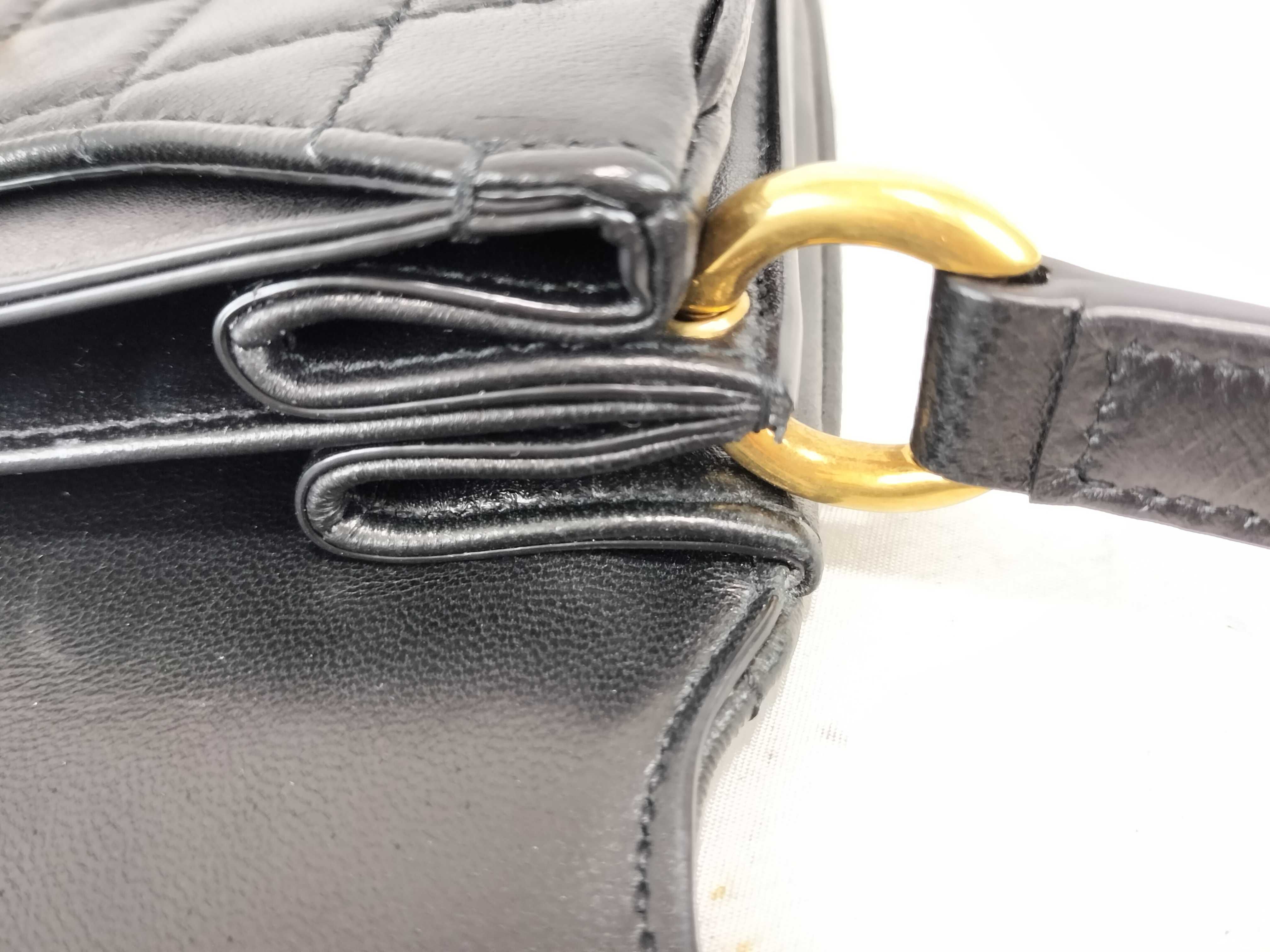 FR- Paris Satchel Shoulder Bag Black 737354 Shoulder Bag — view 9