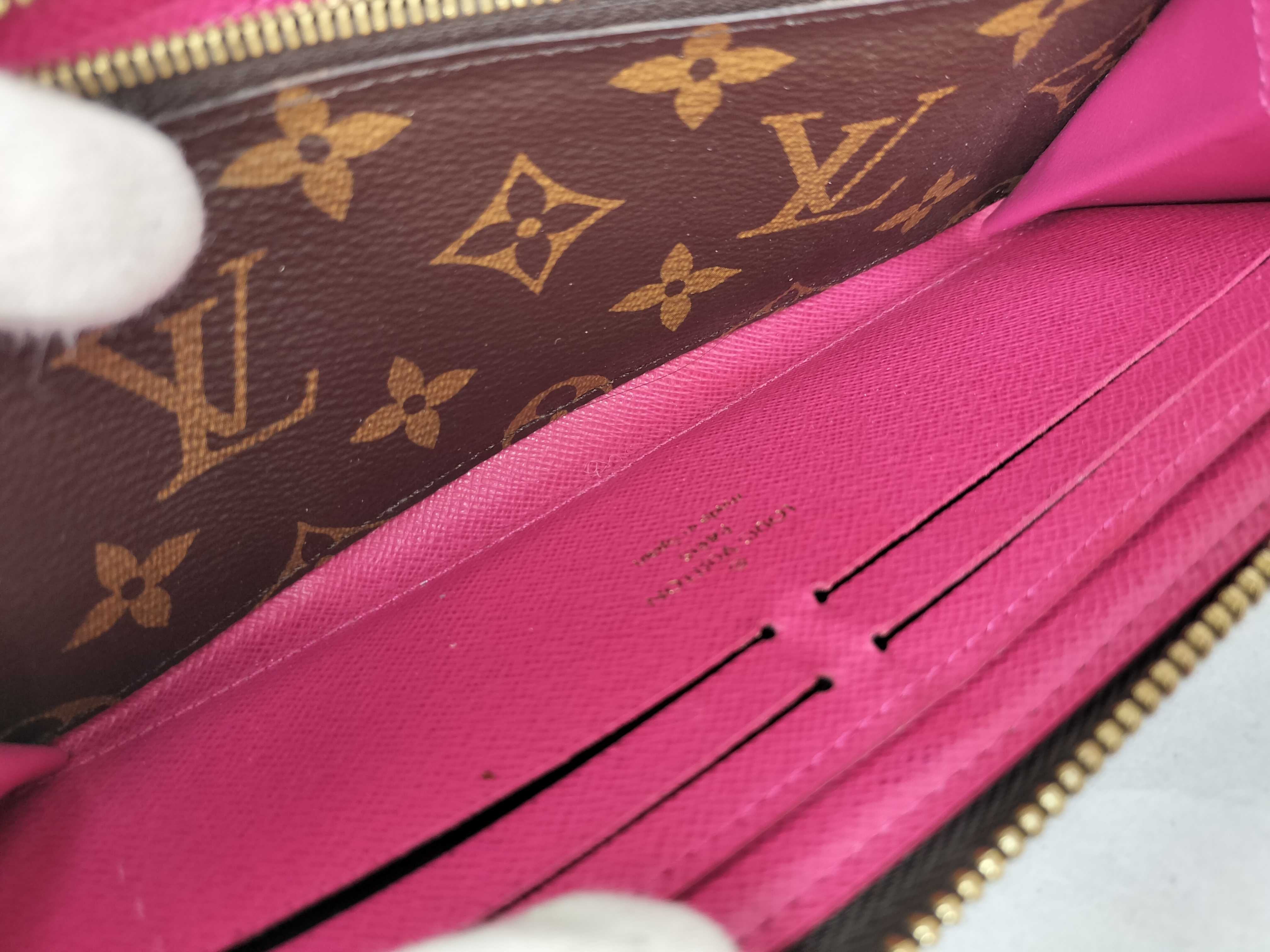Monogram Zippy Wallet with Flower Charm — view 11