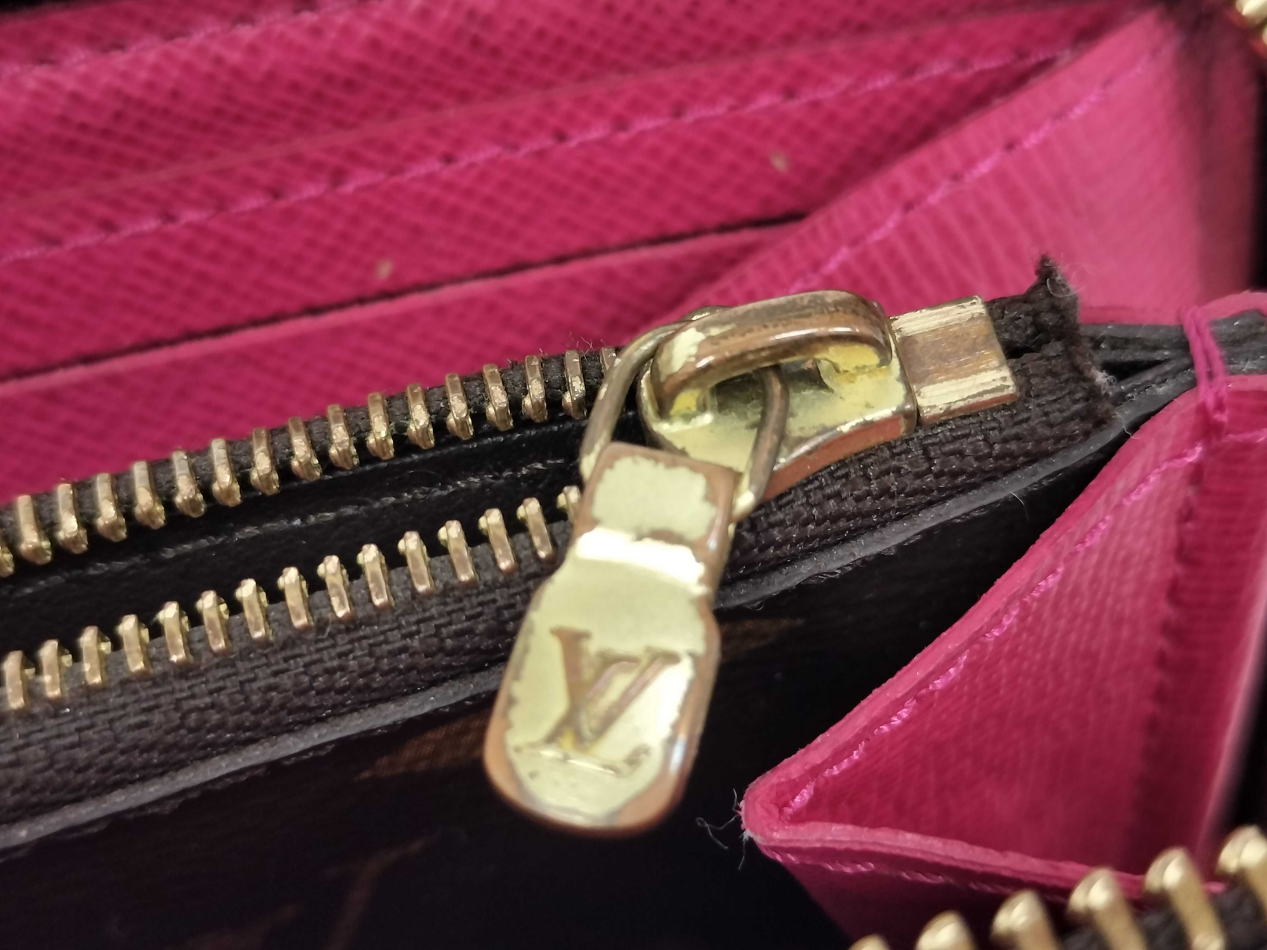Monogram Zippy Wallet with Flower Charm — view 14