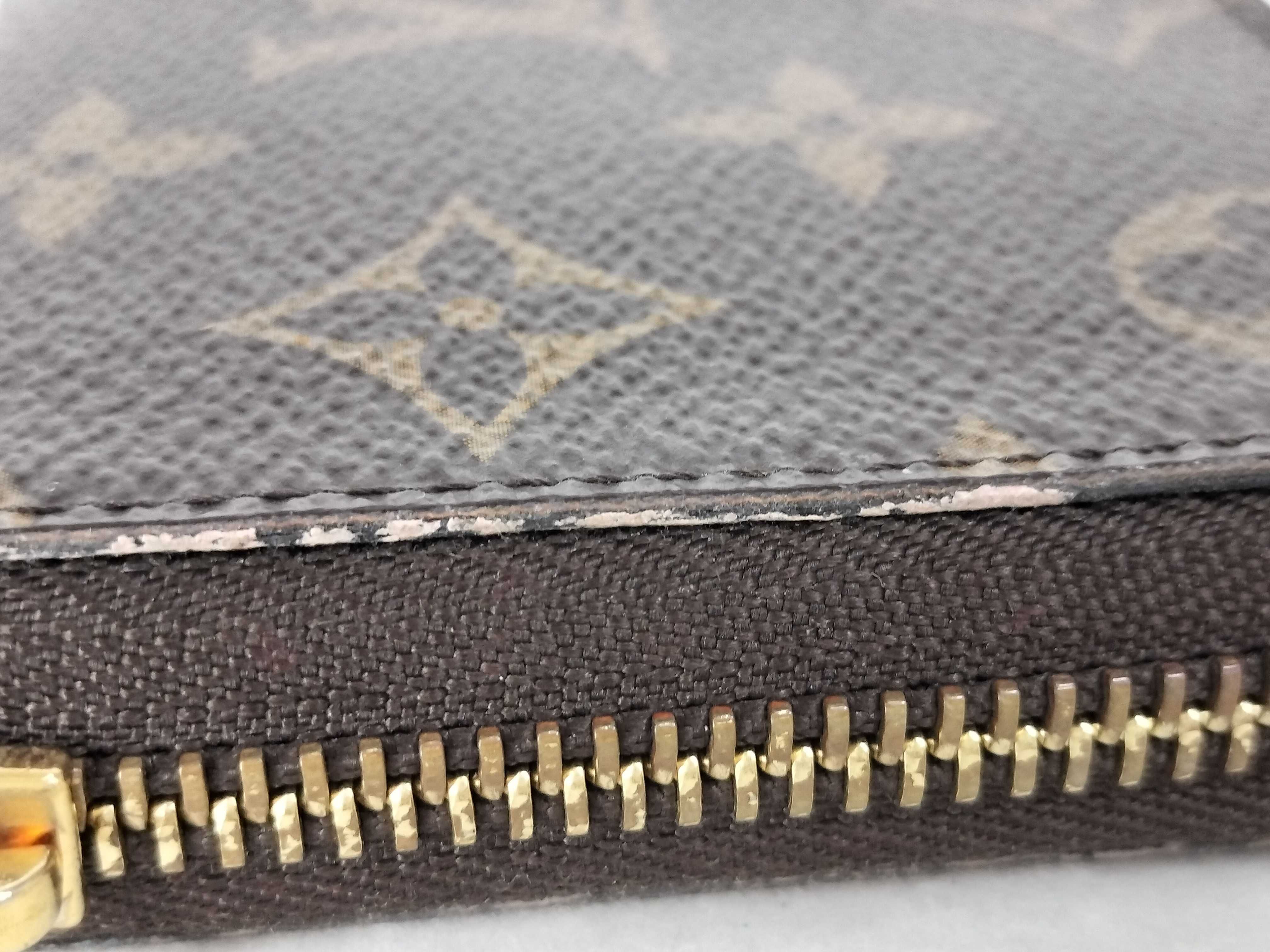 Monogram Zippy Wallet with Flower Charm — view 15