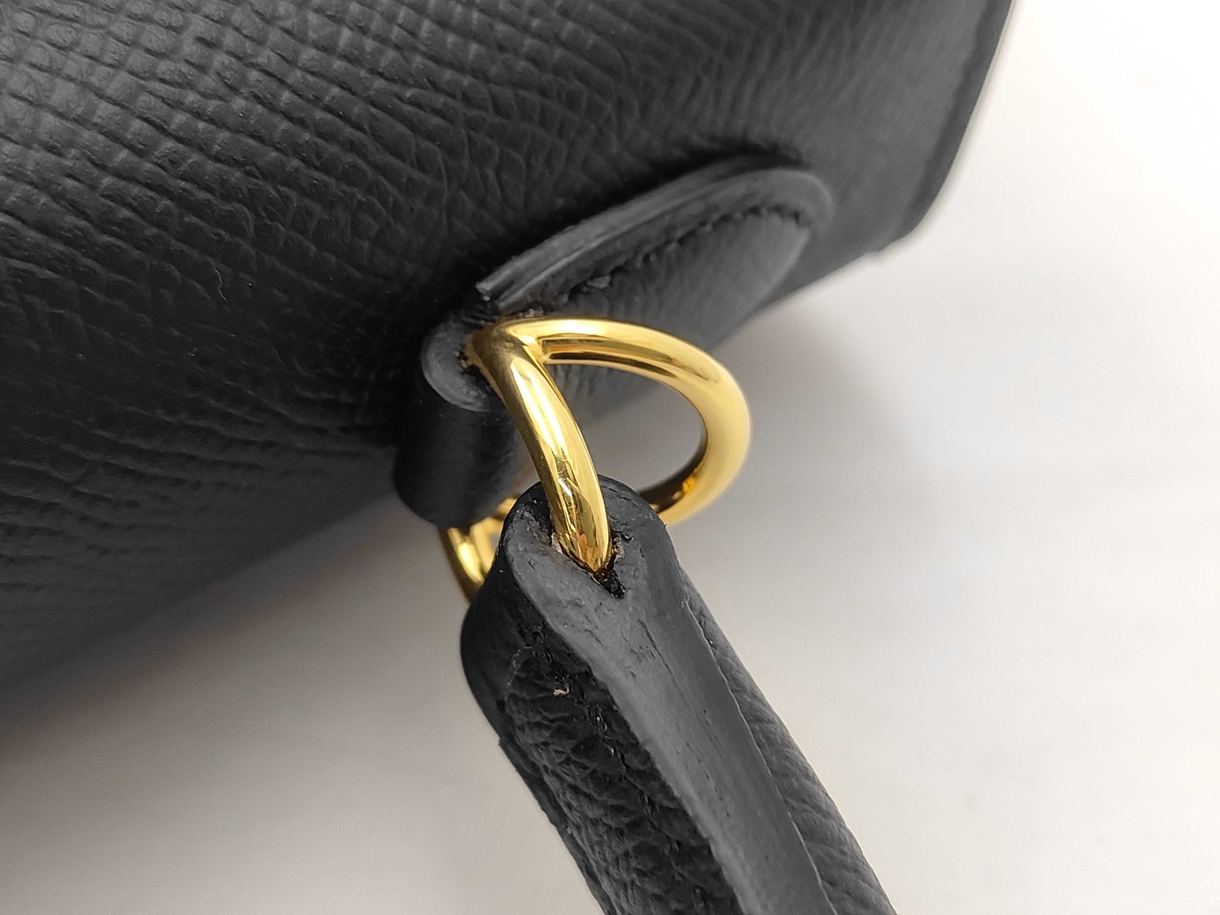 Kelly 25 Black Handbag — view 5