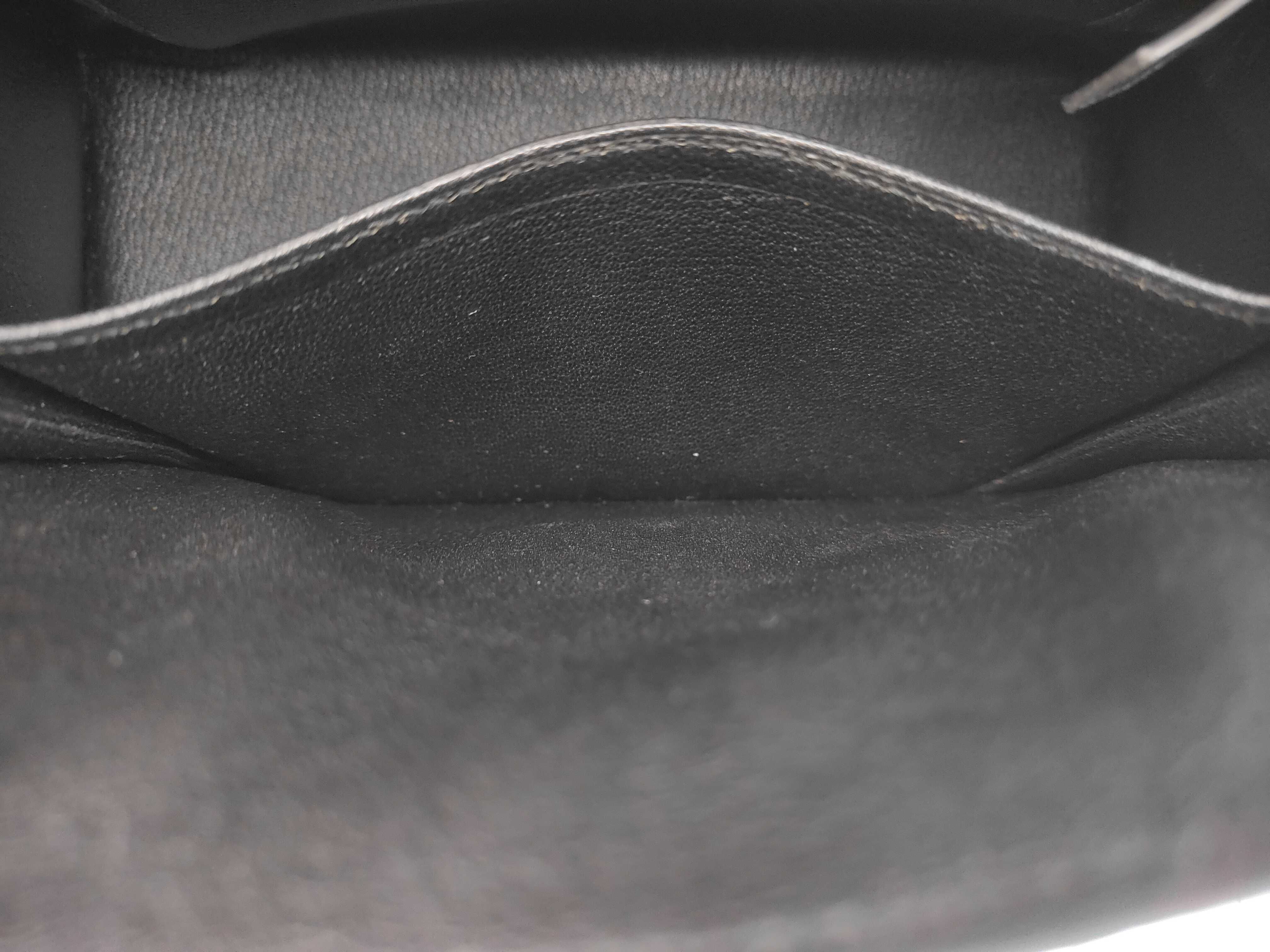 Kelly 25 Black Handbag — view 9