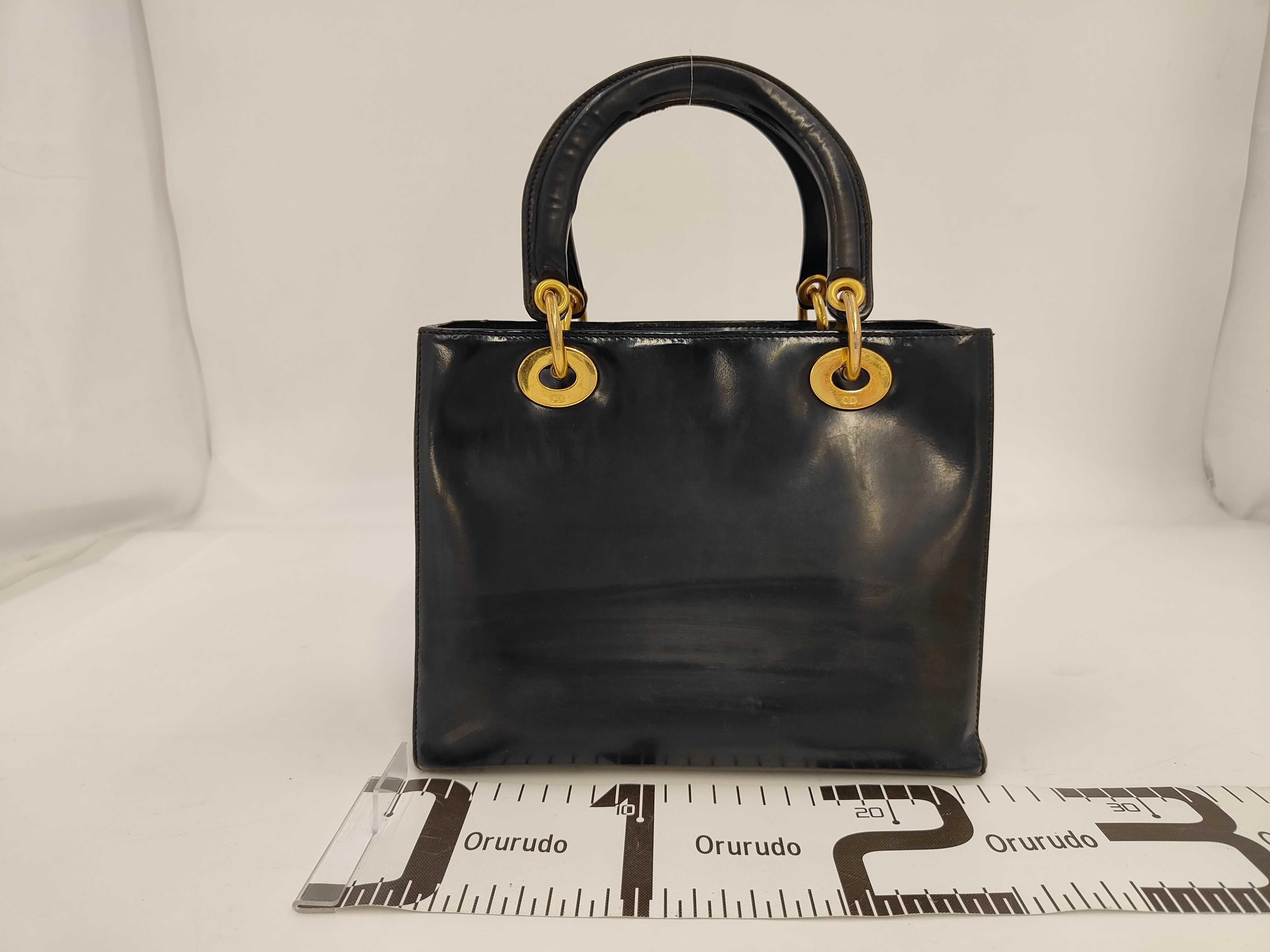 Lady Dior handbag, black handbag — view 2