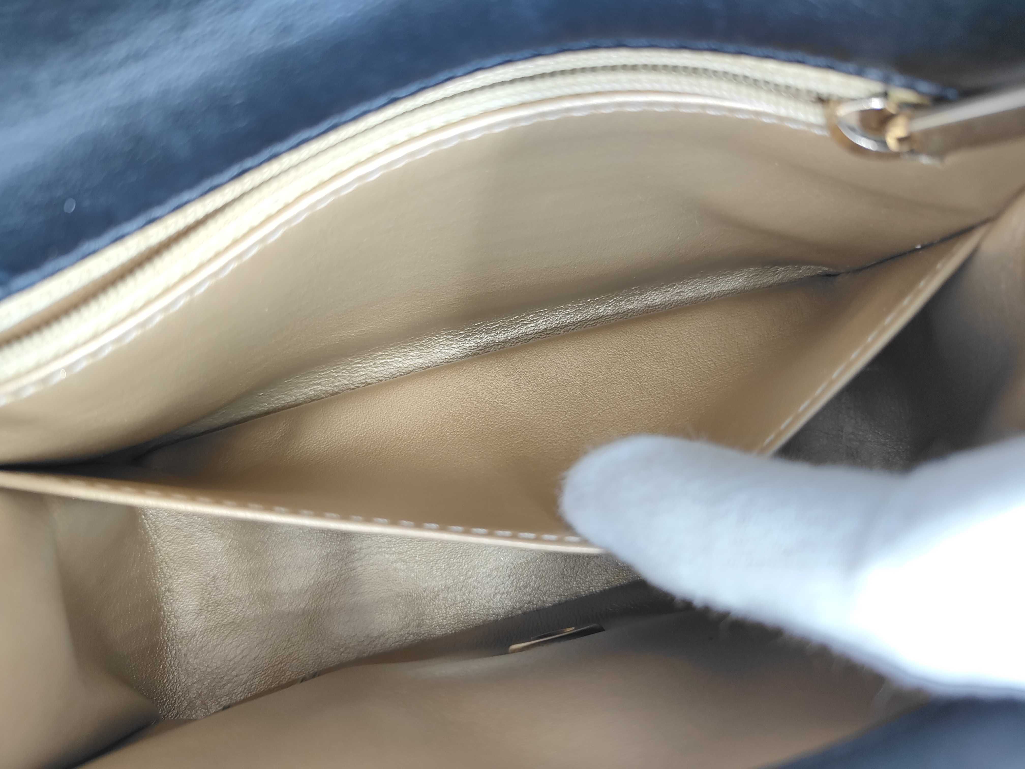CLASSIC FLAP Black Matelassé Calfskin Square Fat Shoulder Bag — view 10