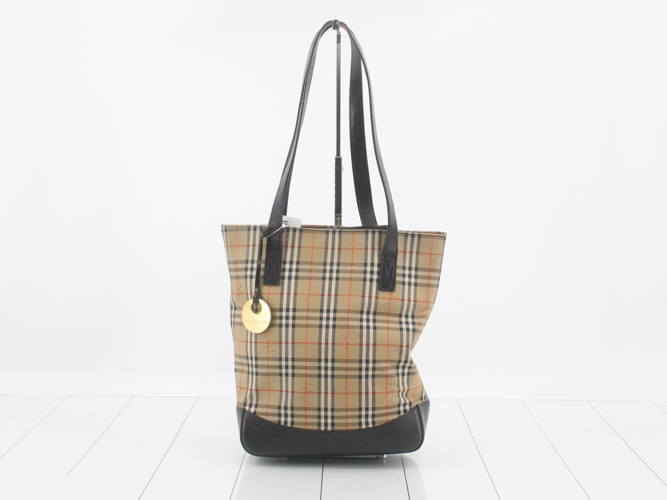 Nova Check Tote Bag