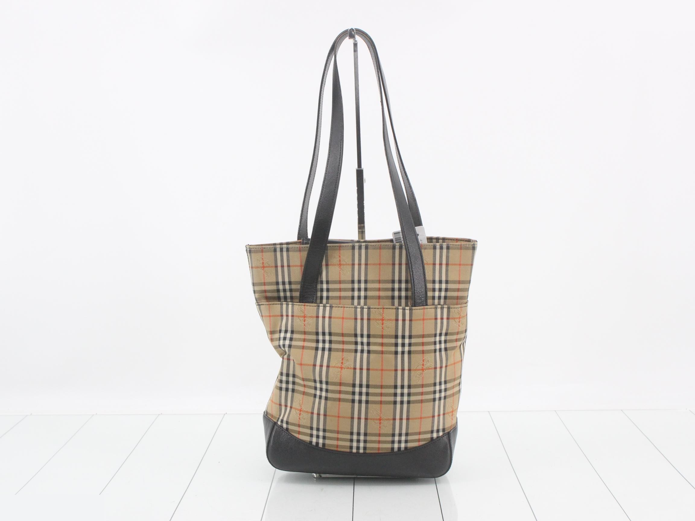 Nova Check Tote Bag — view 2
