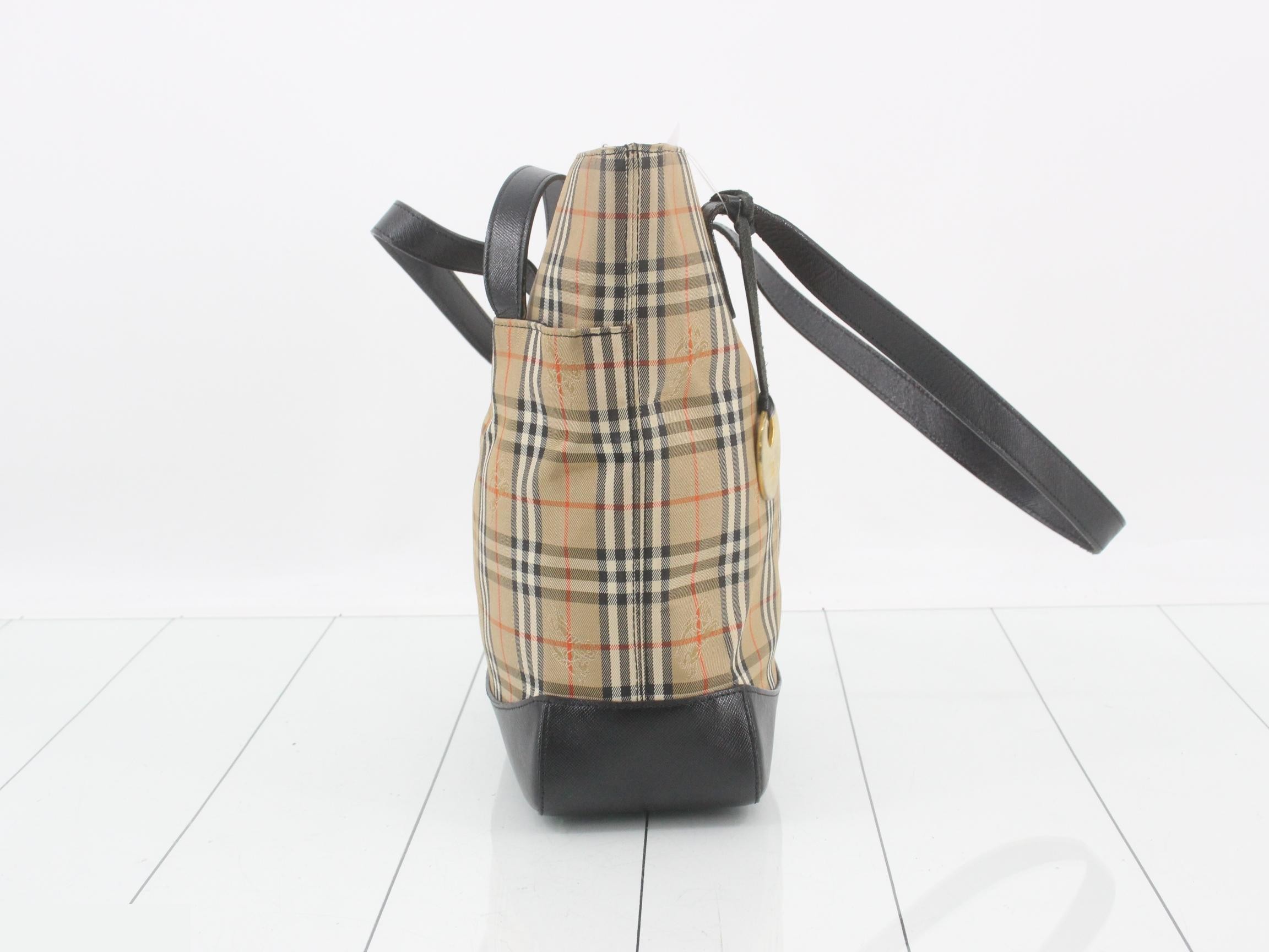 Nova Check Tote Bag — view 4