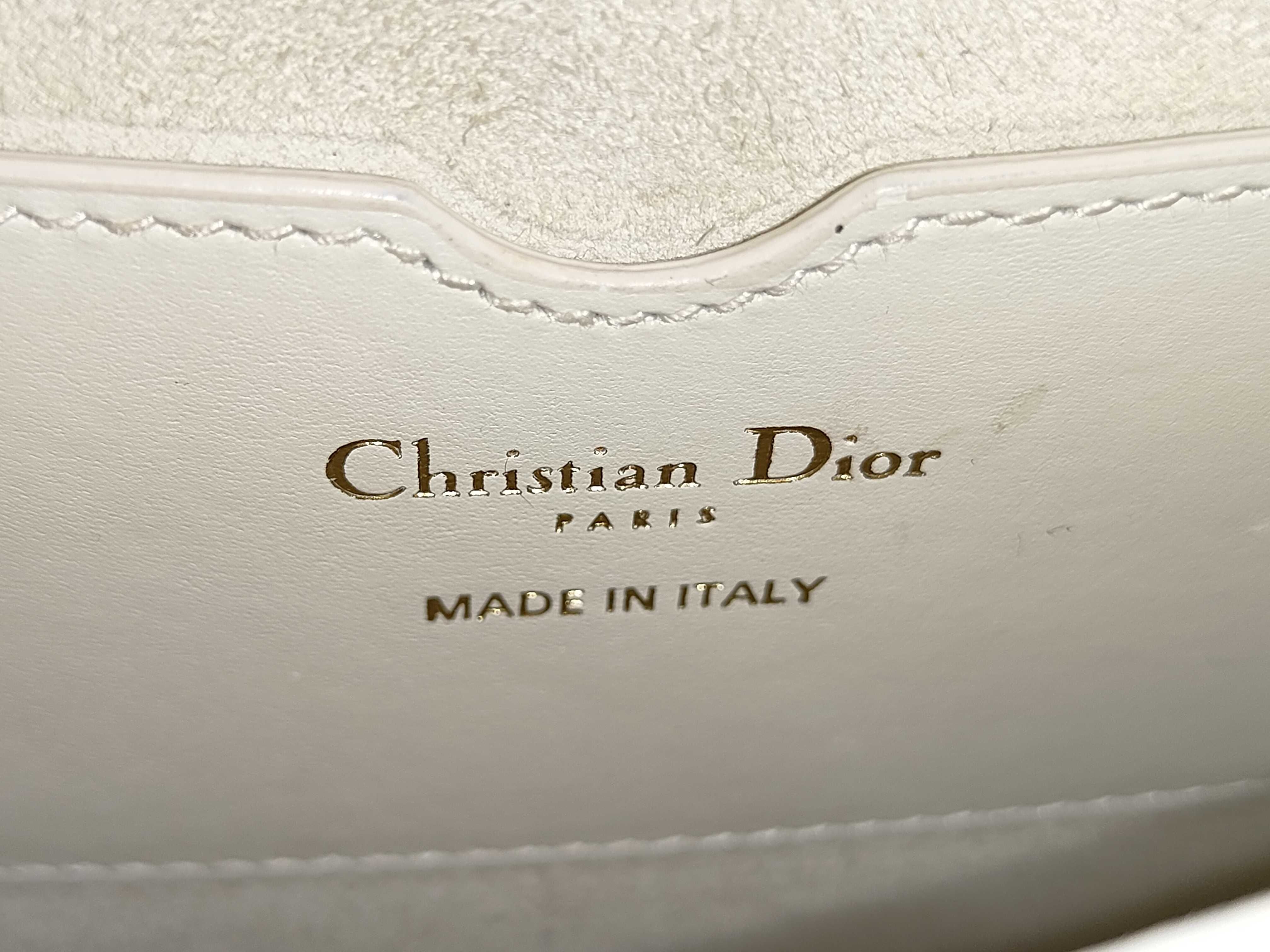 Bobby Leather Shoulder Bag, White — view 10