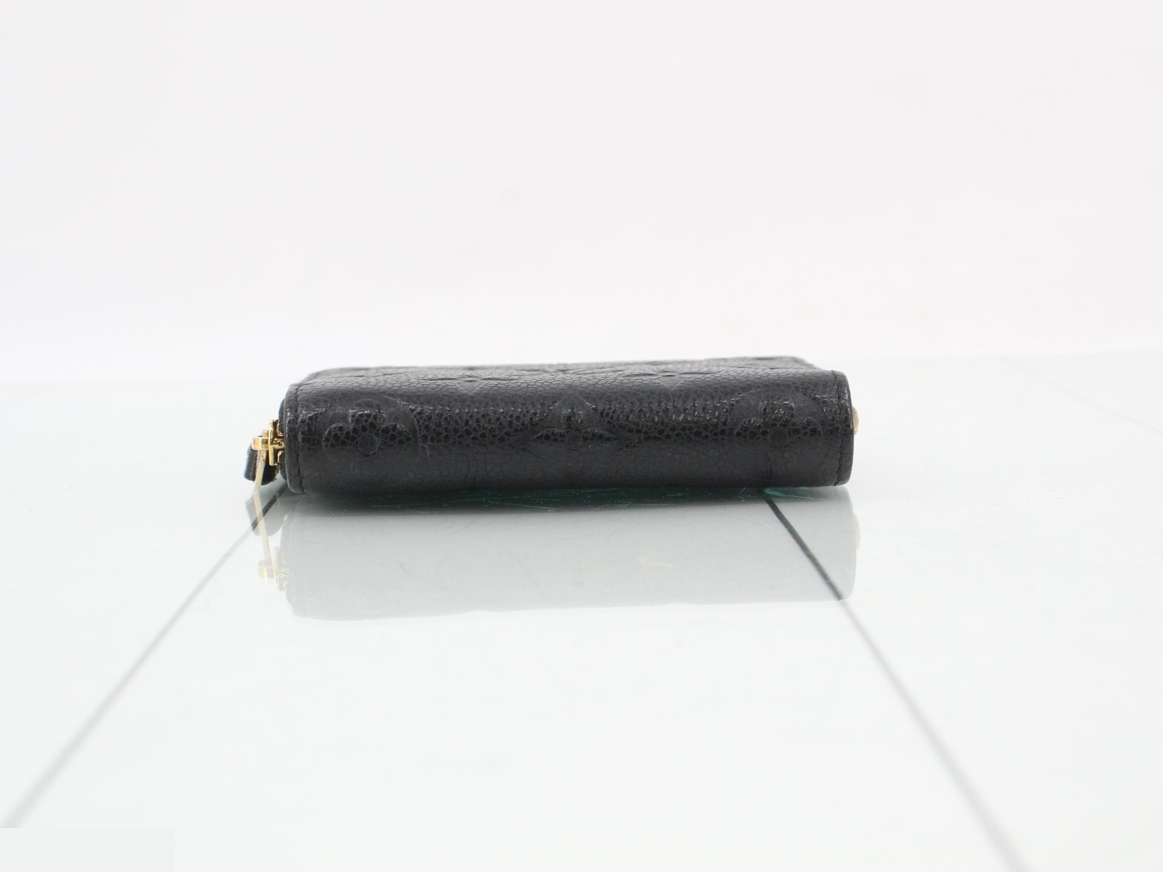 Zippy Coin Purse, Noir, with Box — view 3