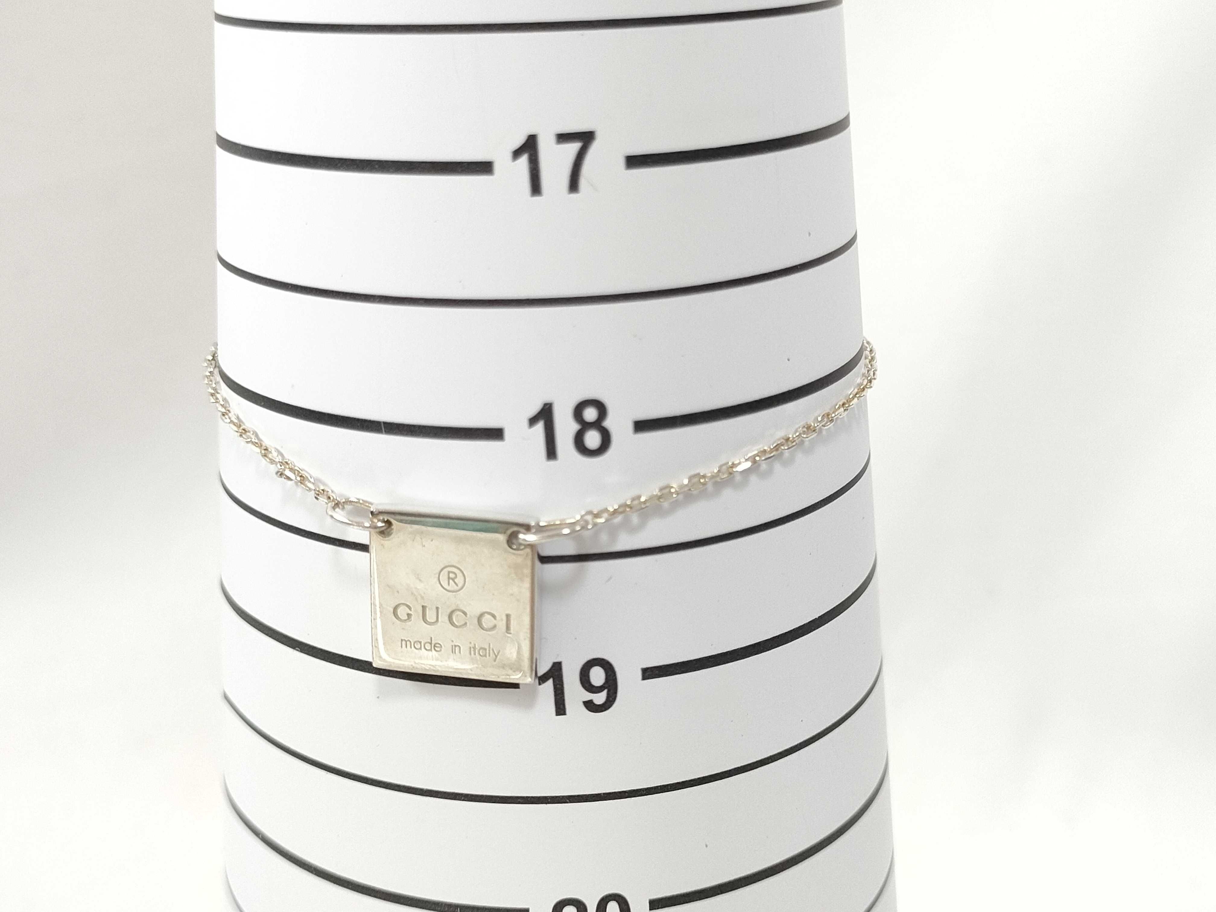 Square Plate Bracelet #19 AG925 5.5g Bracelet/Bangle — view 10