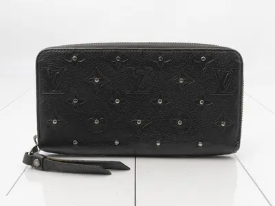 Zippy Wallet, Monogram Empreinte, with Studs