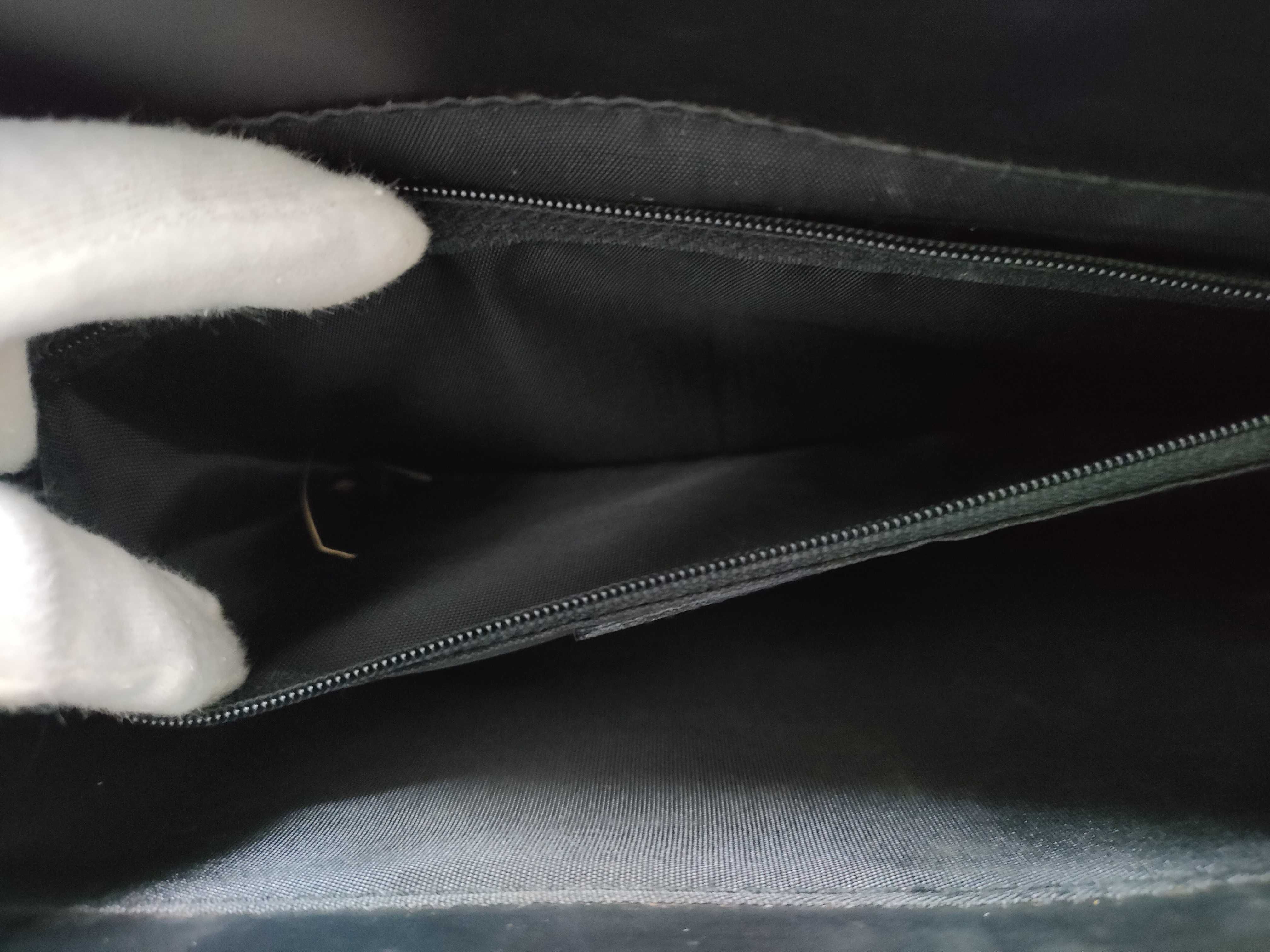 Tote Bag Leather Black Tote Bag — view 12