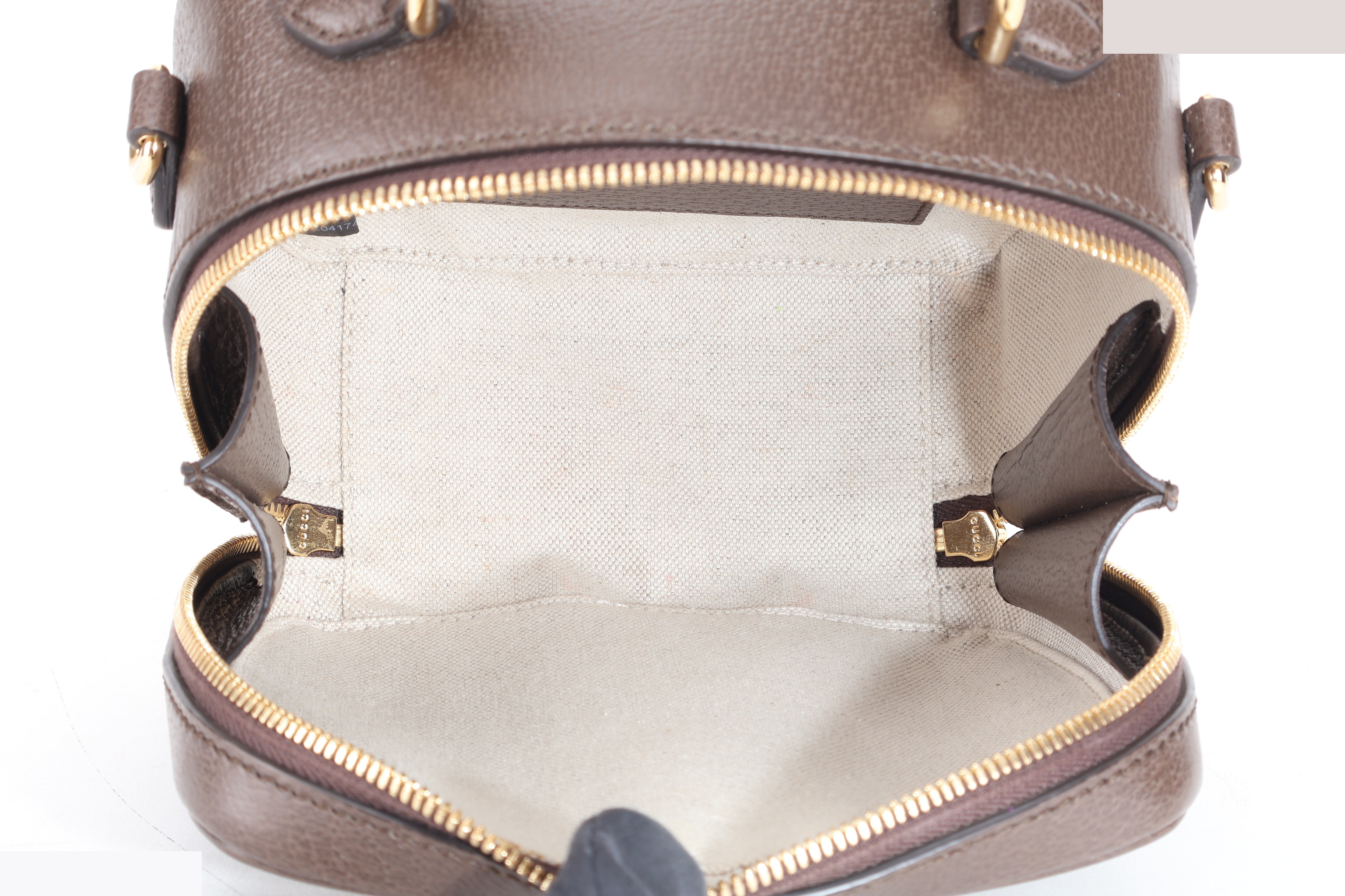 OPHIDIA MINI TOP HANDLE BAG GHW — view 5
