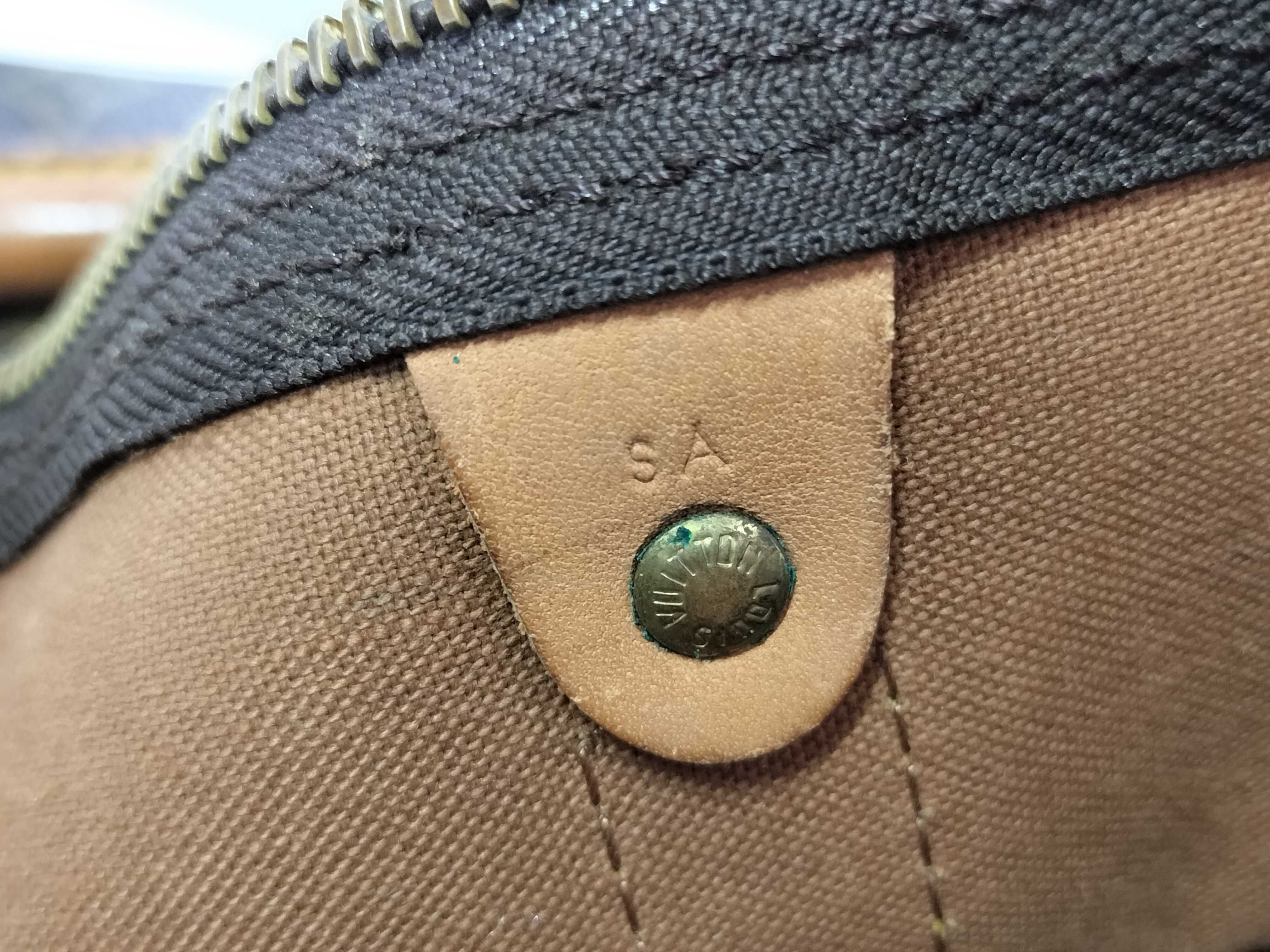 Monogram LV Monogram Keepall 60 Boston Bag — view 11