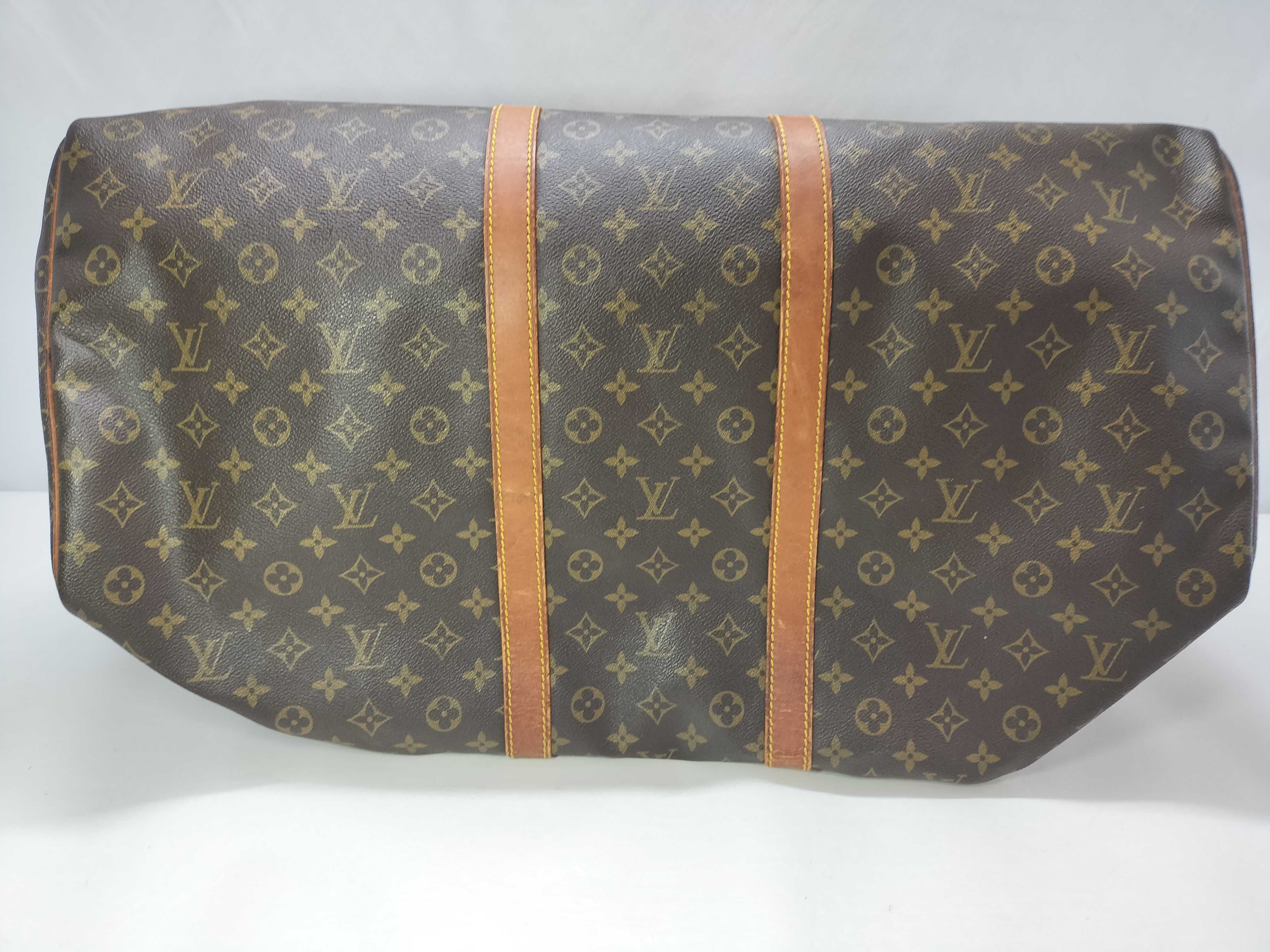 Monogram LV Monogram Keepall 60 Boston Bag — view 15