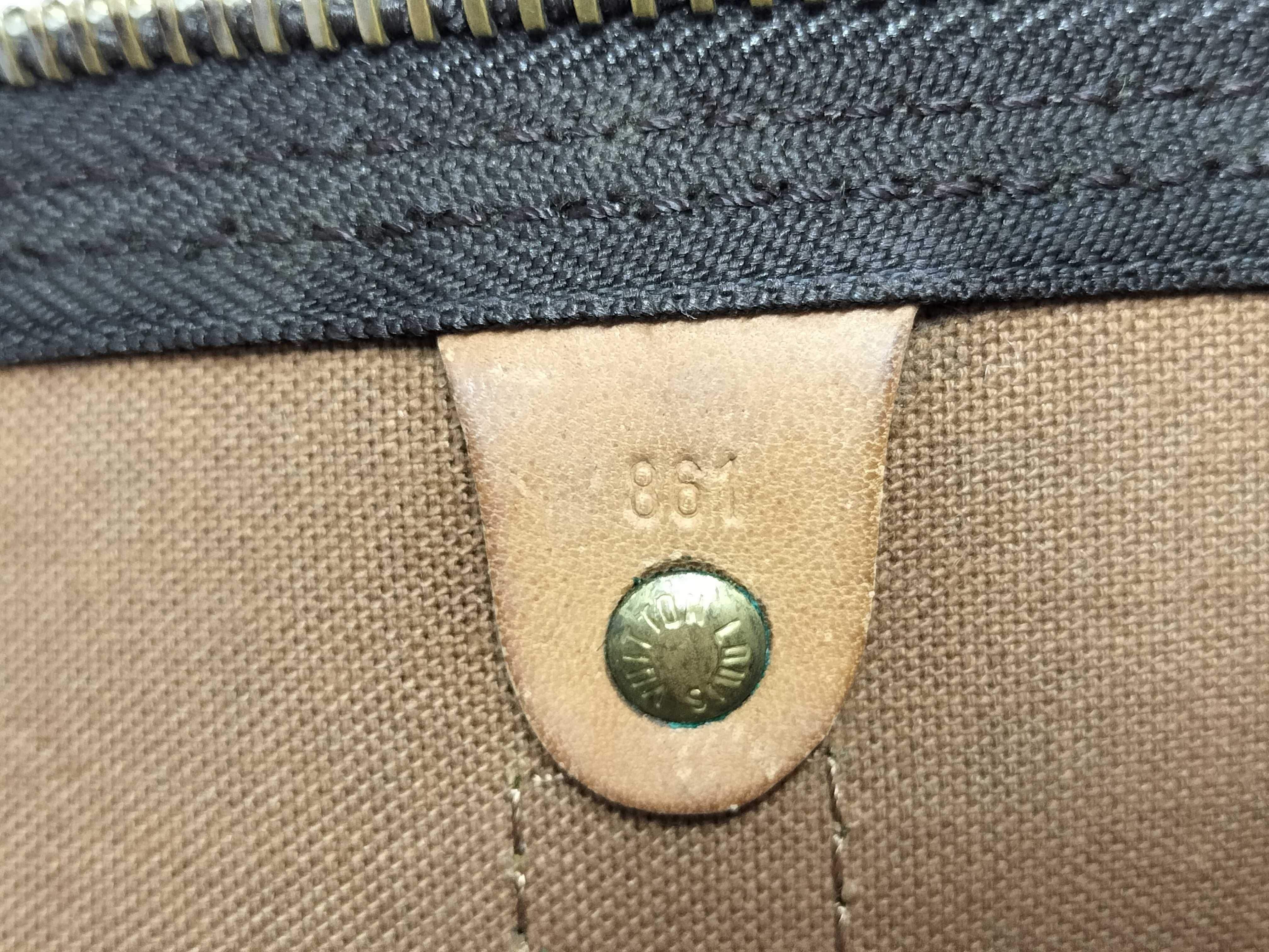 Monogram LV Monogram Keepall 60 Boston Bag — view 10