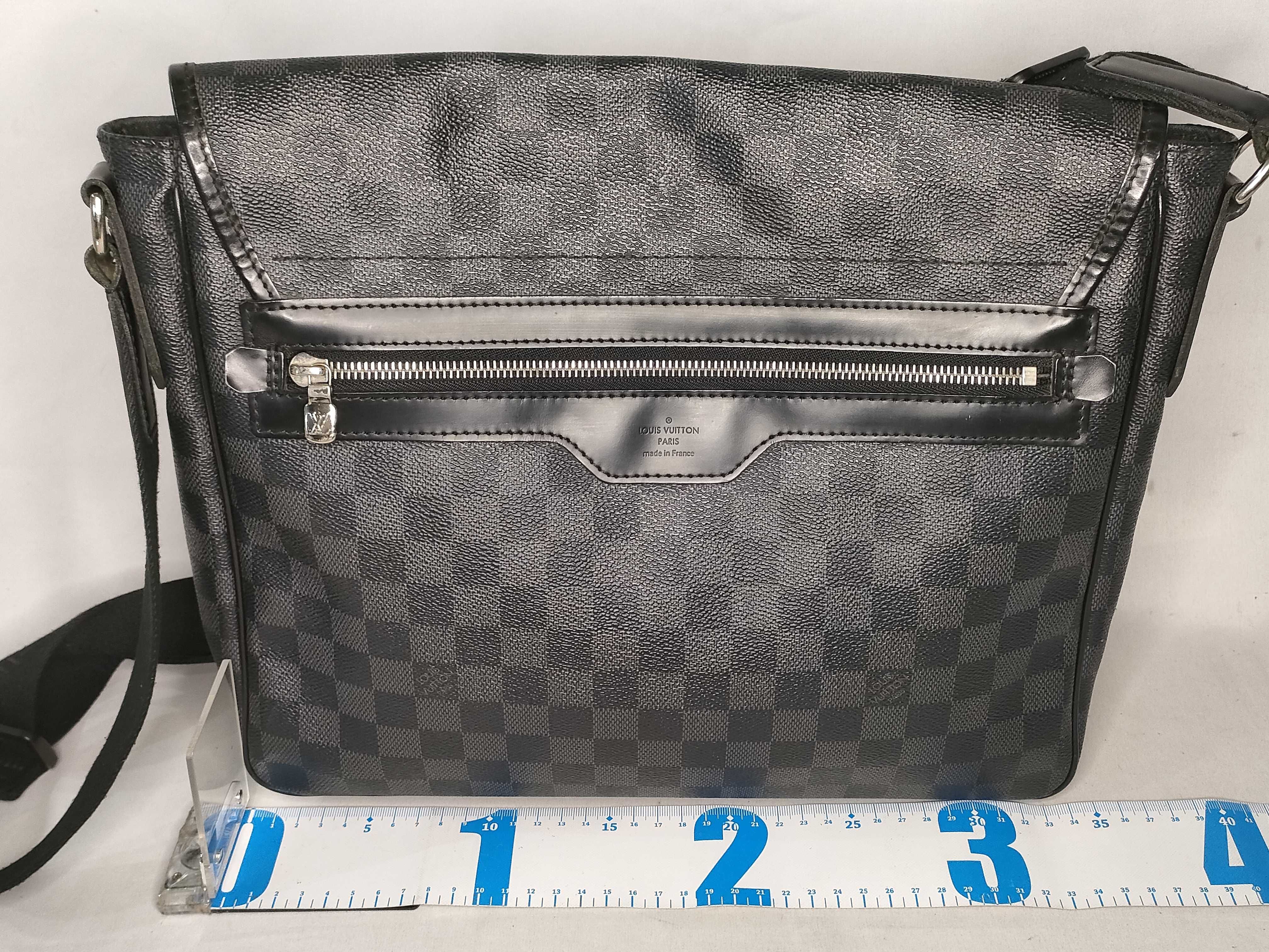 Damier Graphite Daniel Shoulder Bag — view 2