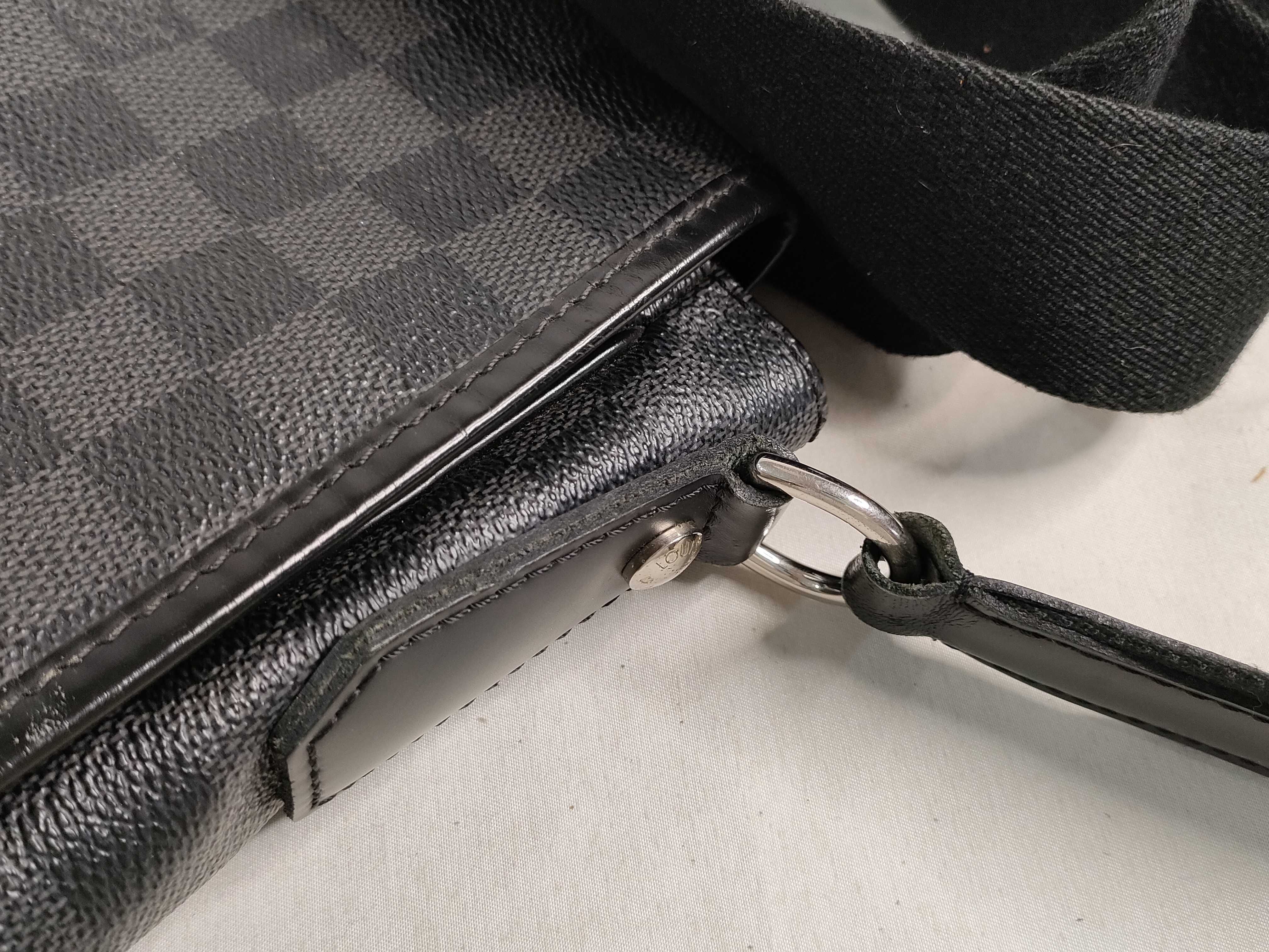 Damier Graphite Daniel Shoulder Bag — view 5