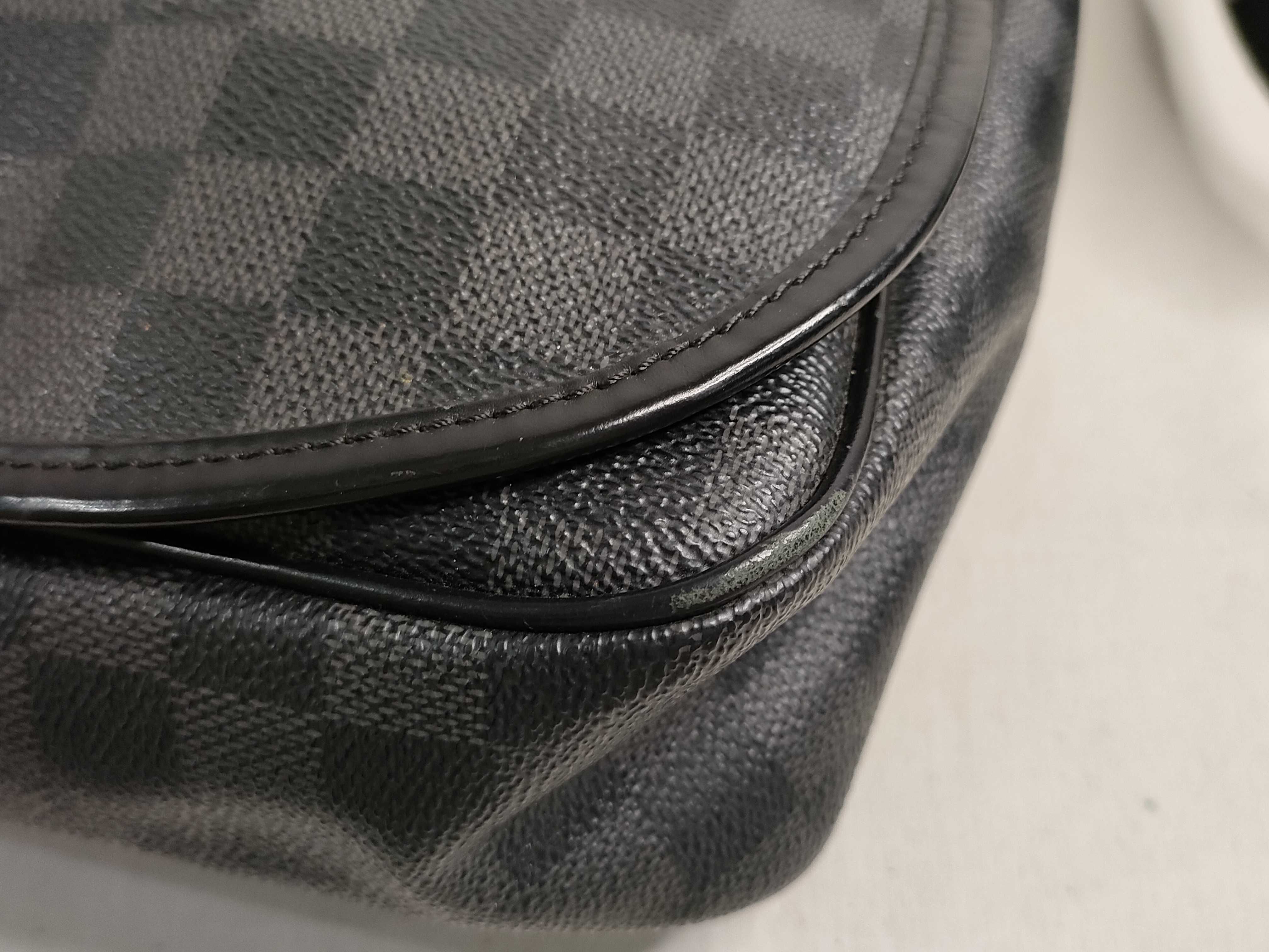 Damier Graphite Daniel Shoulder Bag — view 6