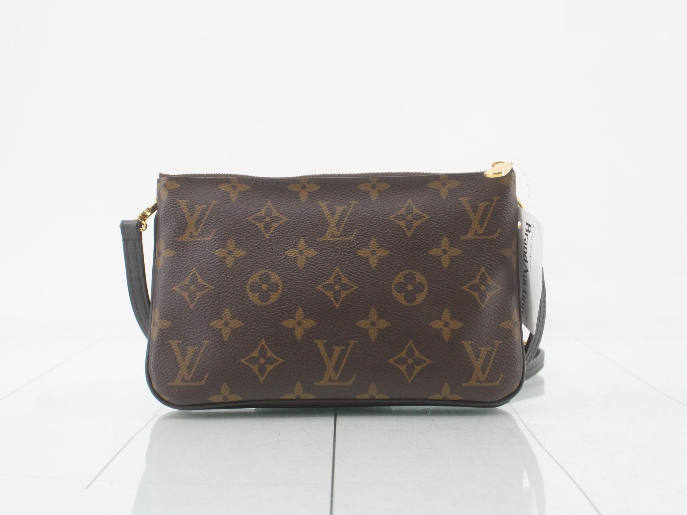 Monogram Giant Reverse Pochette Double Zip Shoulder Bag — view 2
