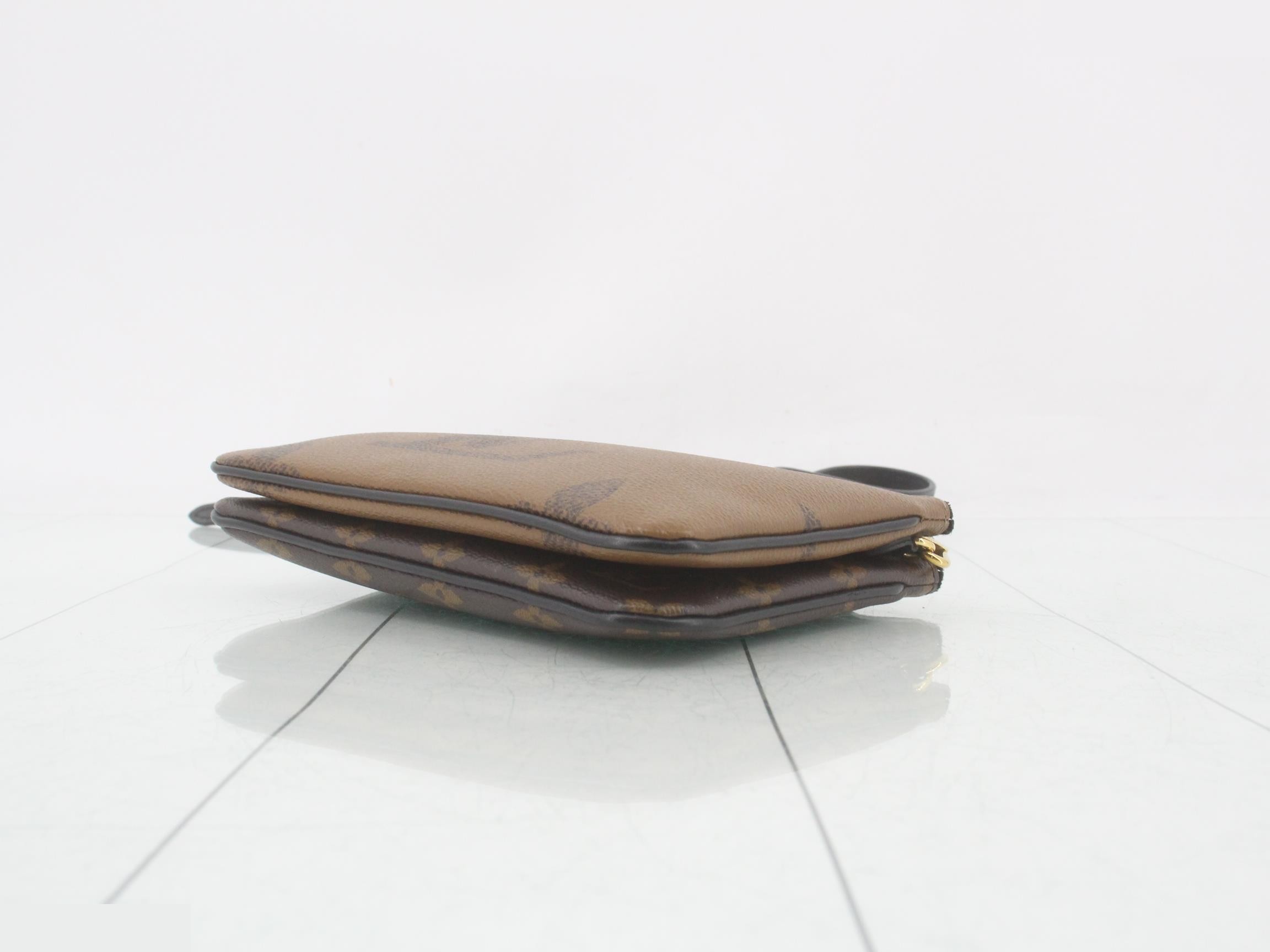 Monogram Giant Reverse Pochette Double Zip Shoulder Bag — view 6