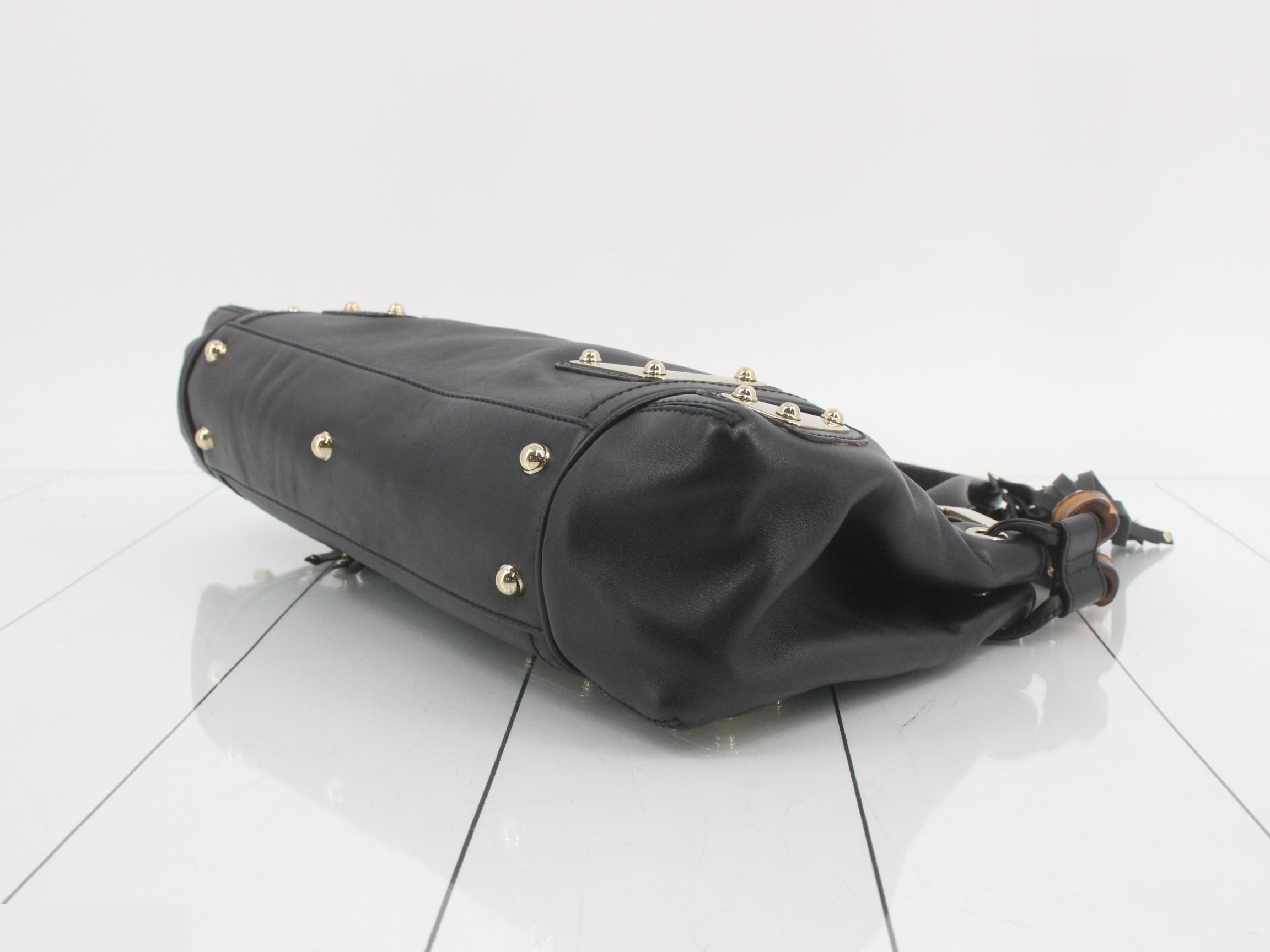 Bamboo fringe handbag — view 6