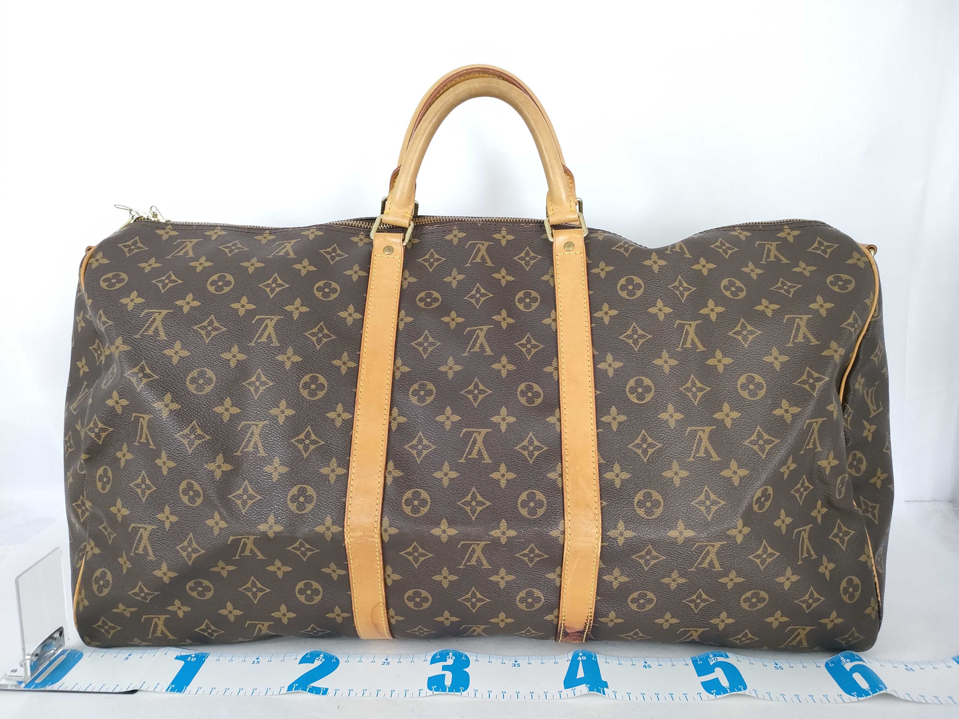Monogram LV Monogram Keepall Bandoulière 60 M41412 TH0968 ST Boston Bag — view 2